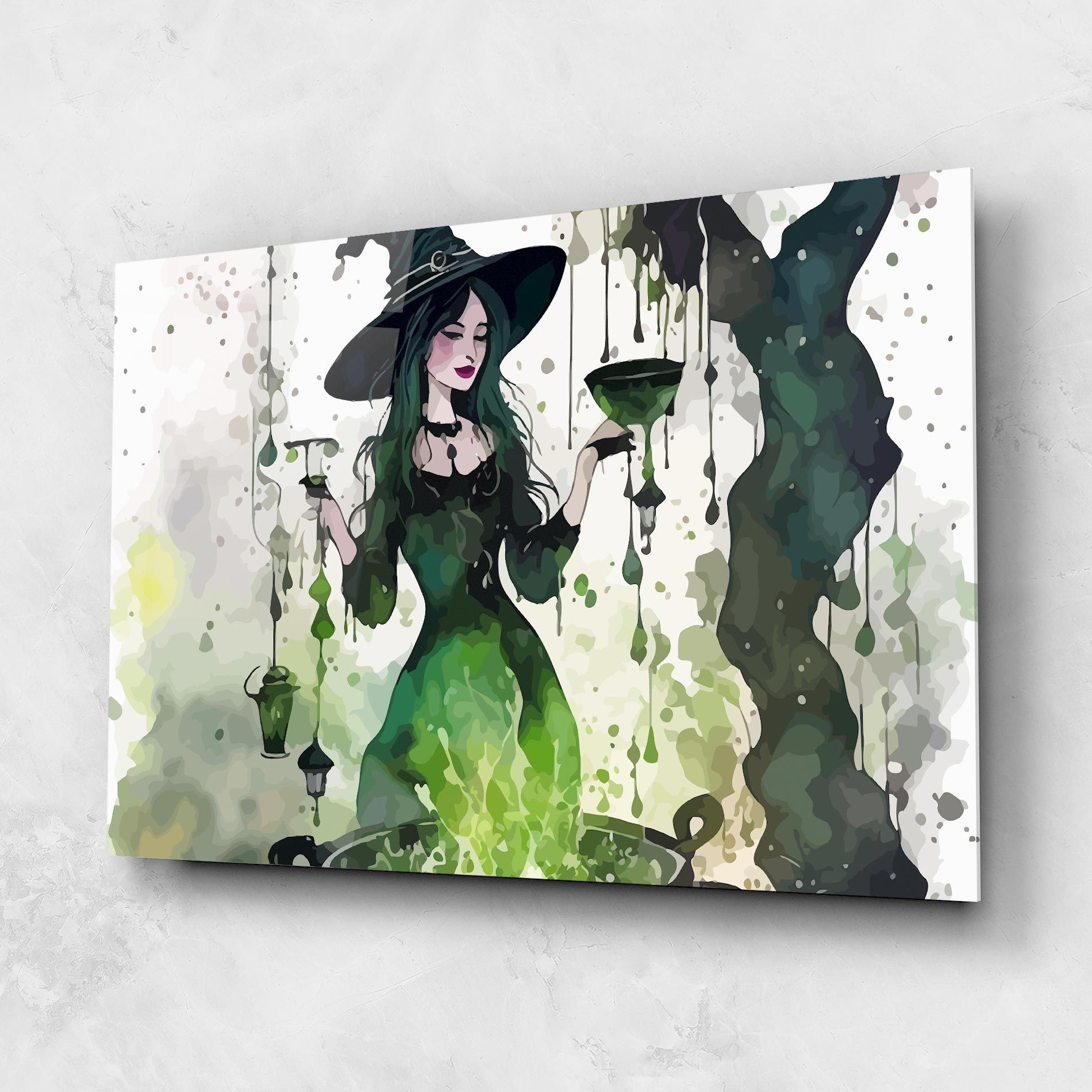 Green Light Witch mockup 1