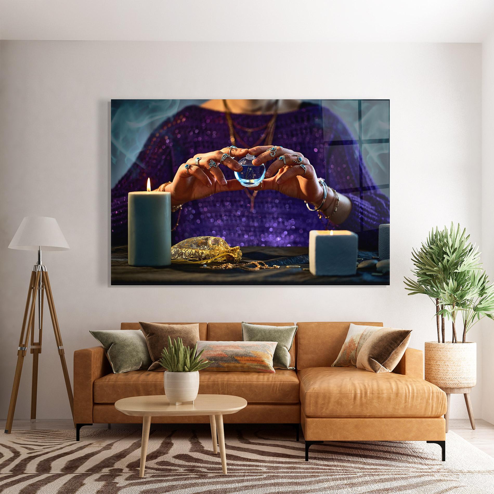 Tablou Sticla Witch Magic mockup 7