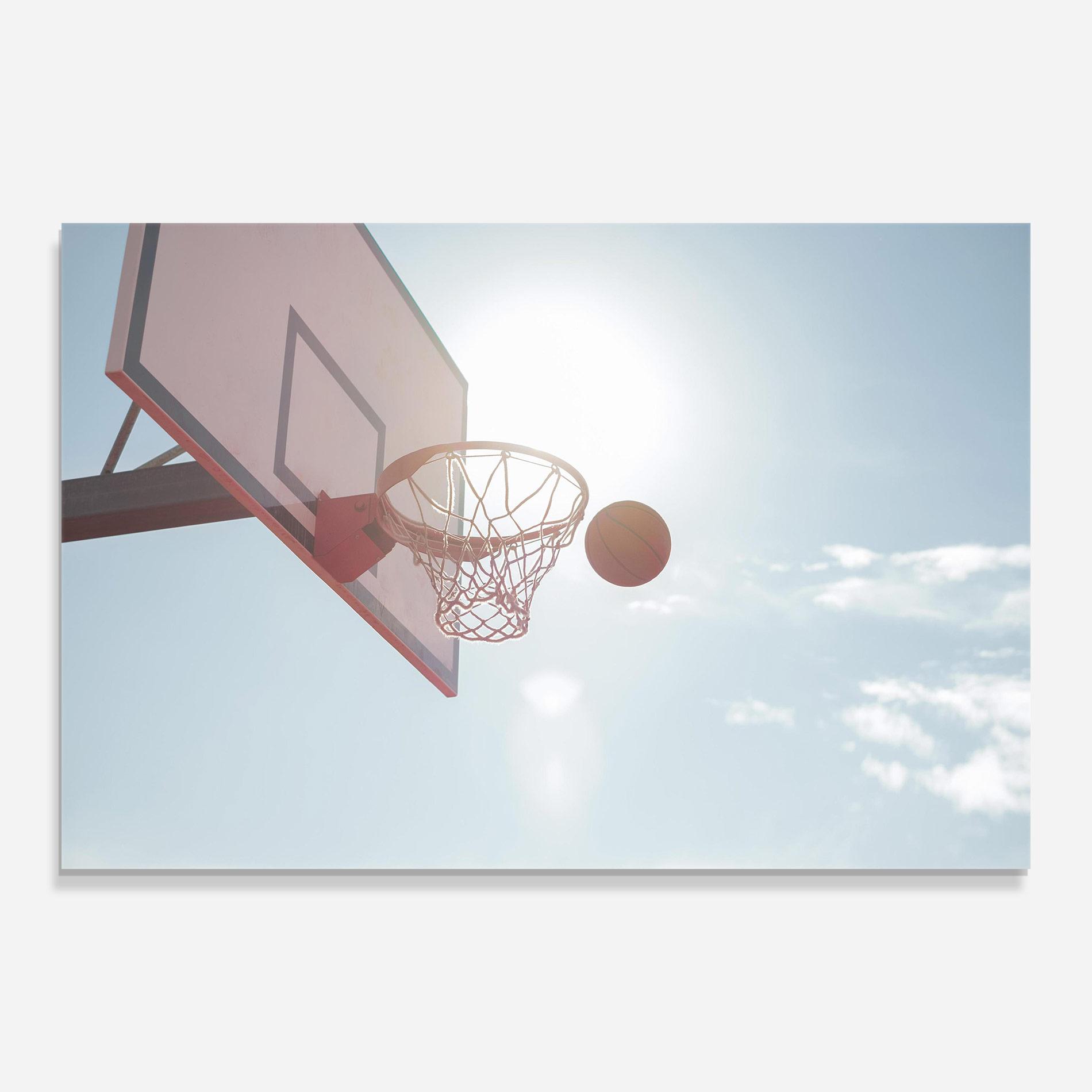 Tablou Sticla Basketball Hoop mockup 0