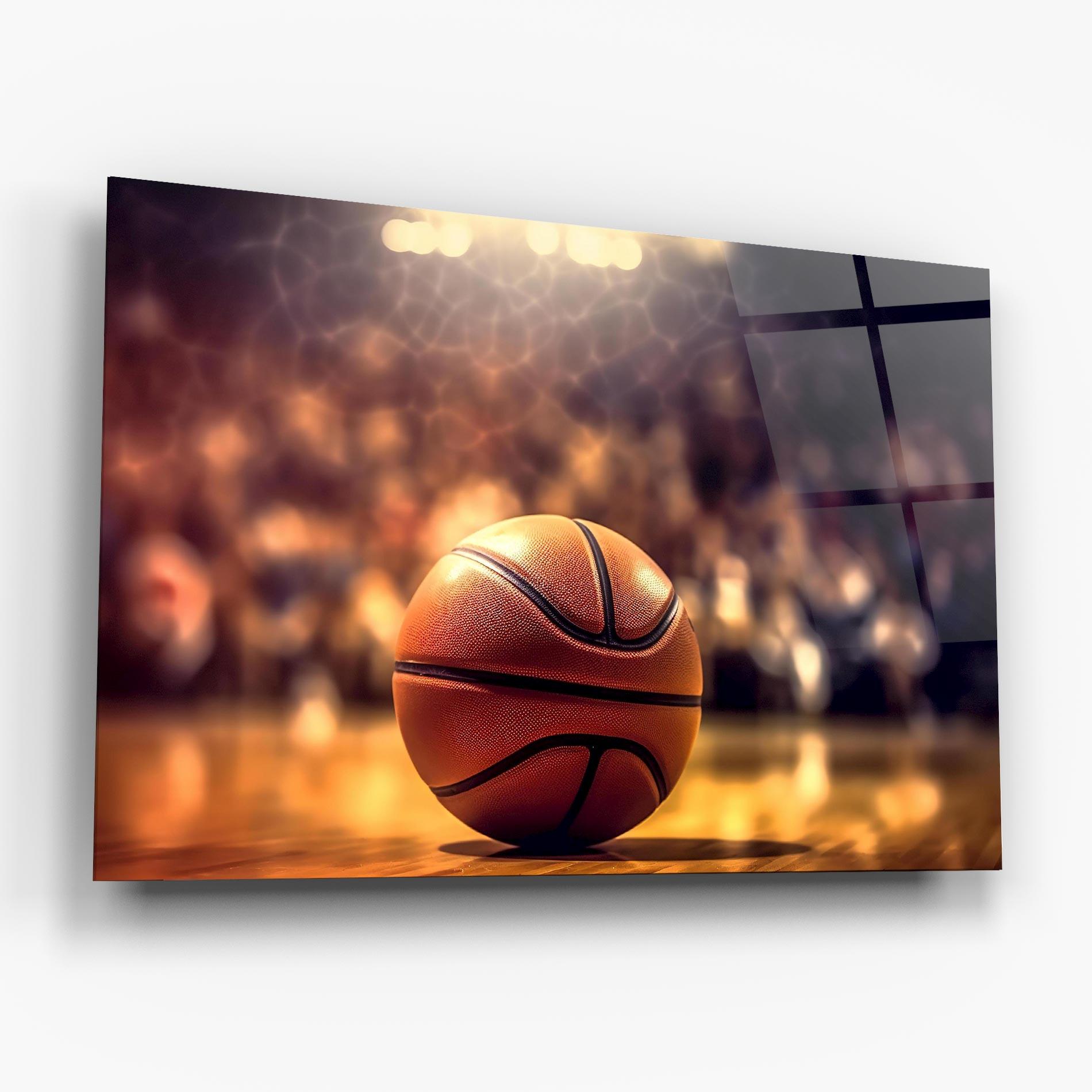 Tablou Sticla Basketball Arena mockup 6