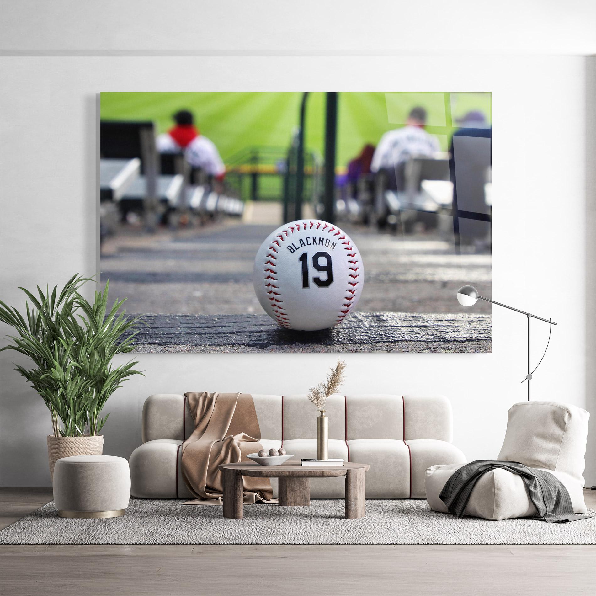 Tablou Sticla Baseball Nr 19 mockup 9