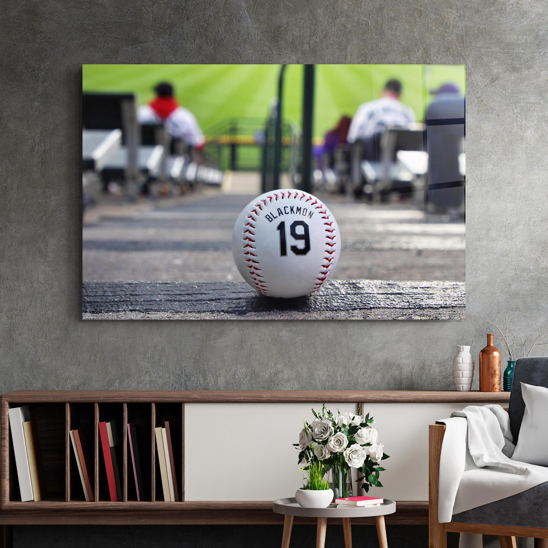 Tablou Sticla Baseball Nr 19 mockup 2
