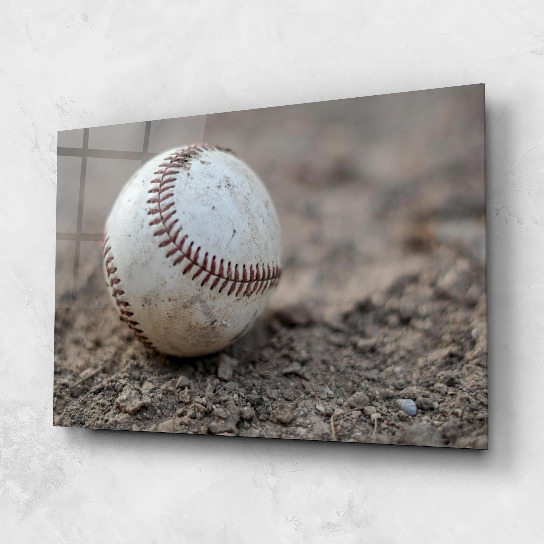 Dusty Baseball Ball mockup 1