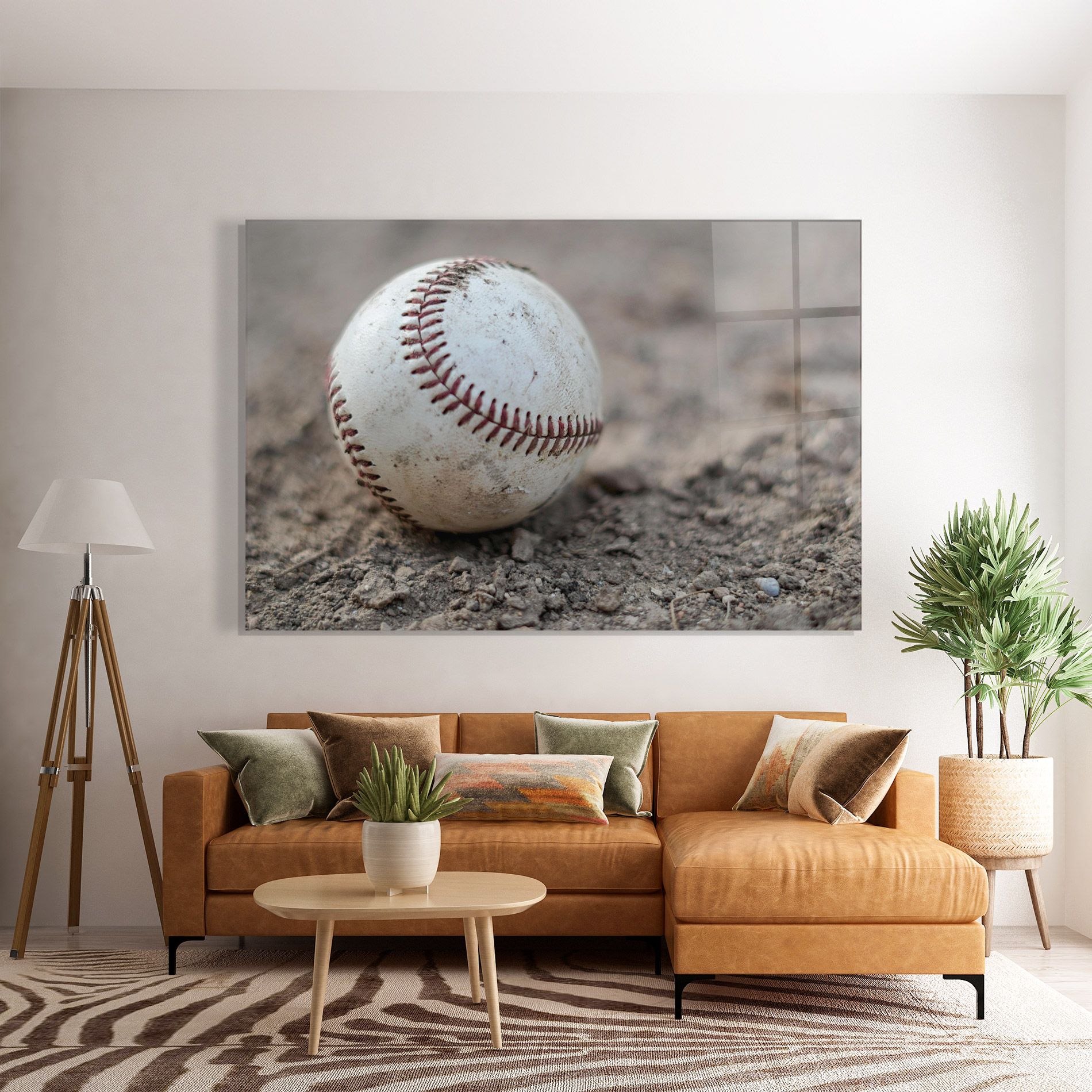 Dusty Baseball Ball mockup 7