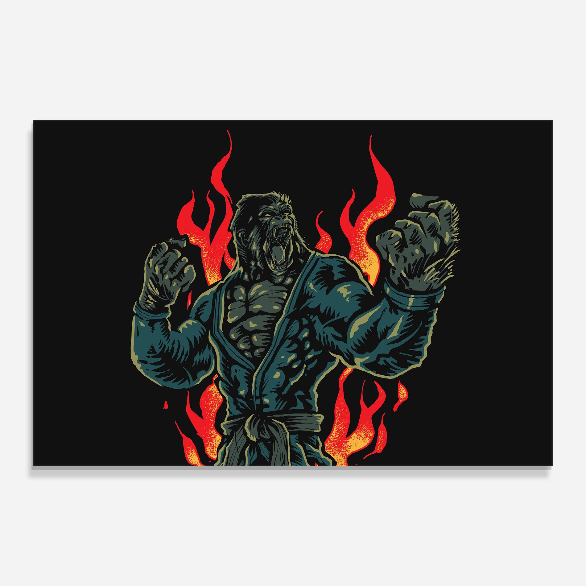 Gorilla Box Fighter mockup 0