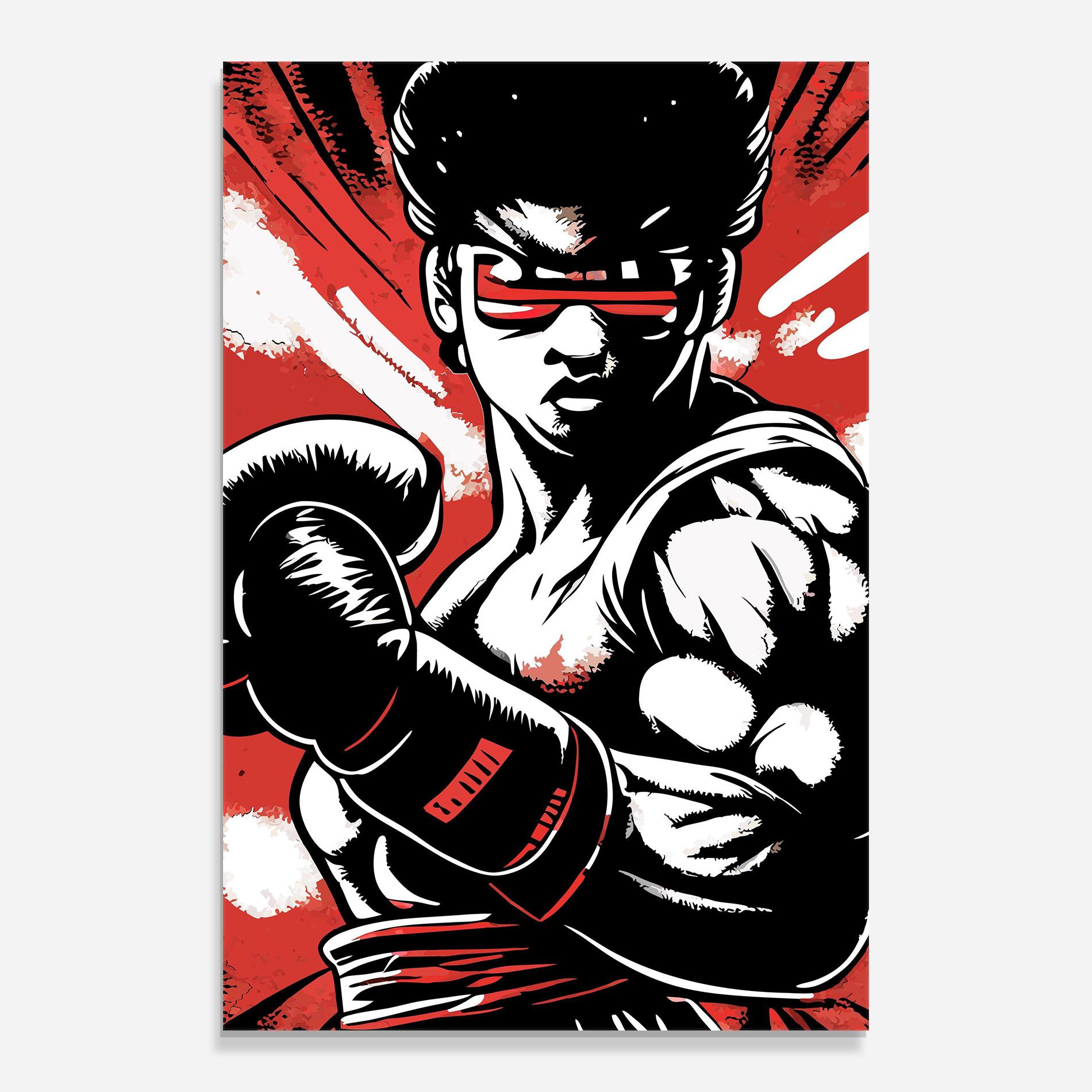 Tablou Sticla Video Game Box mockup 0