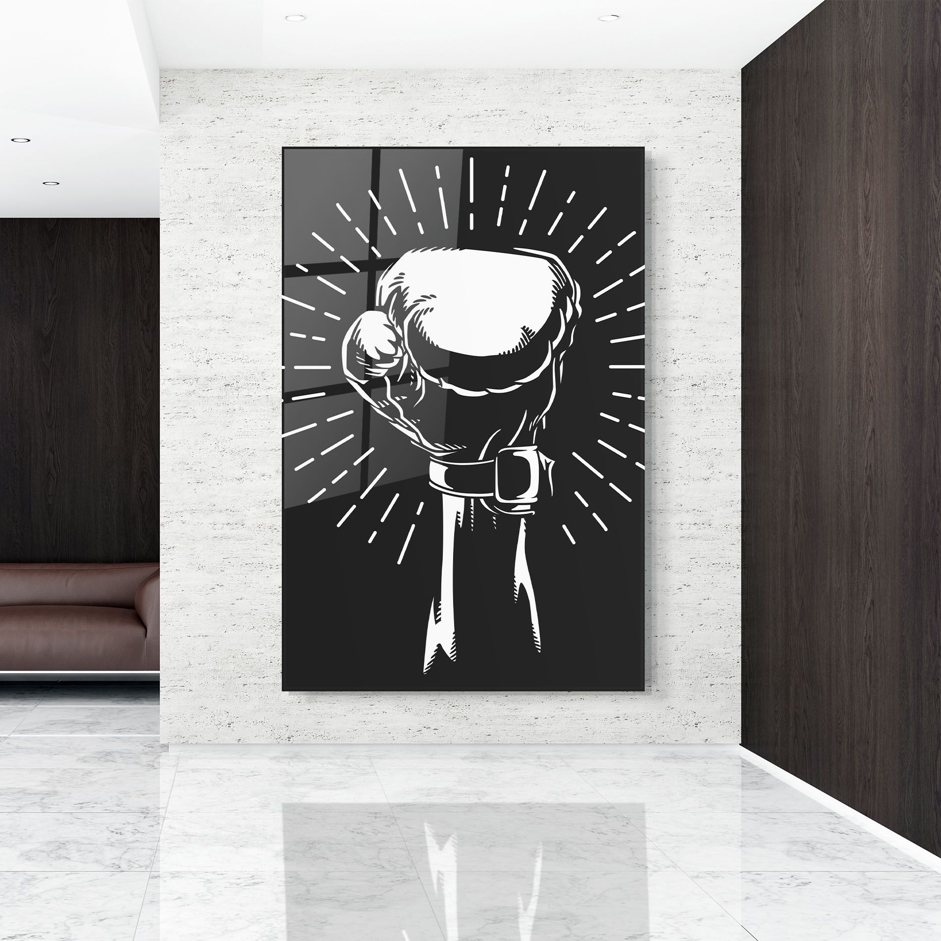 Grey Hand Boxing mockup 9