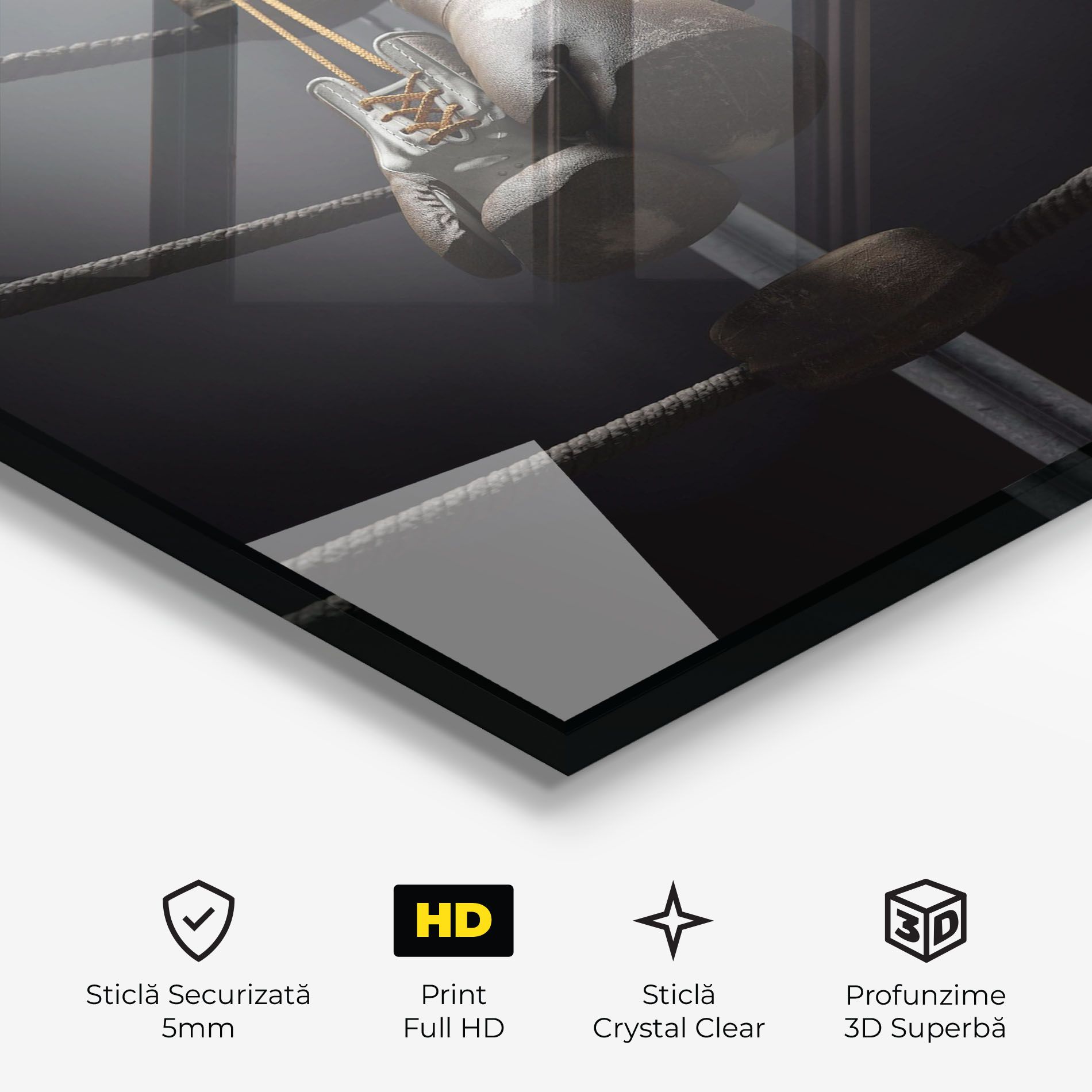 Black Boxing Glove mockup 3