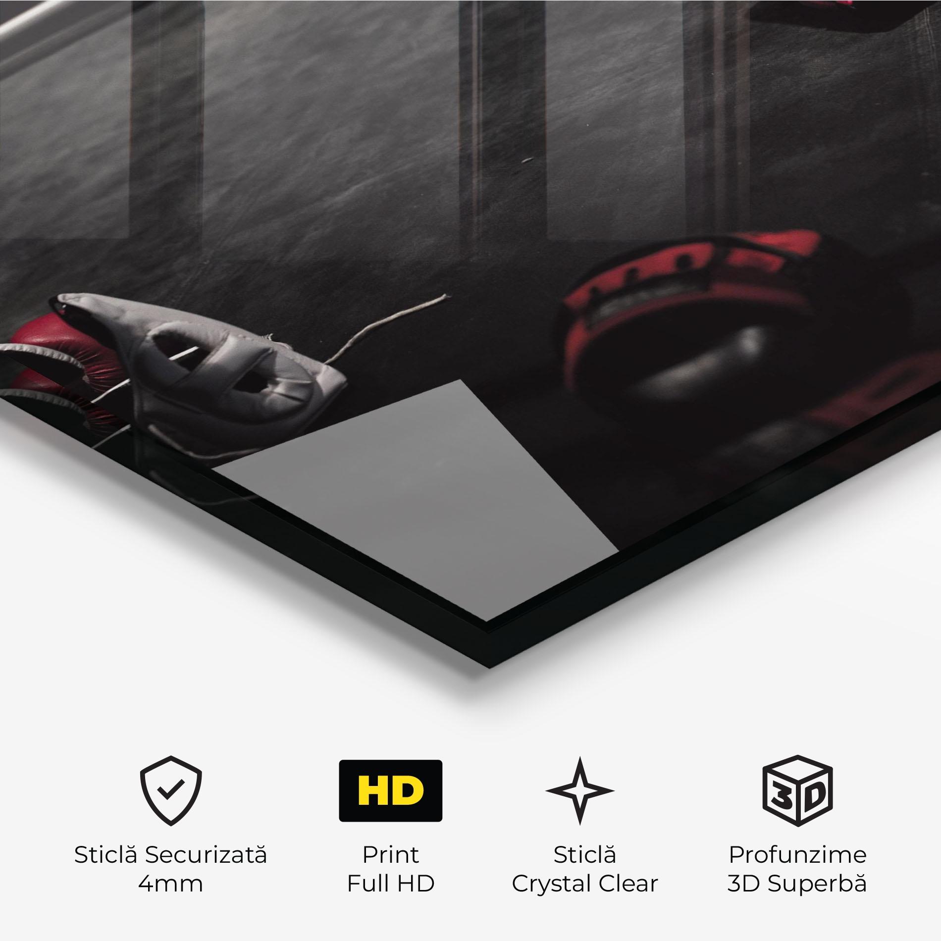 Tablou Sticla Ring Gloves mockup 3