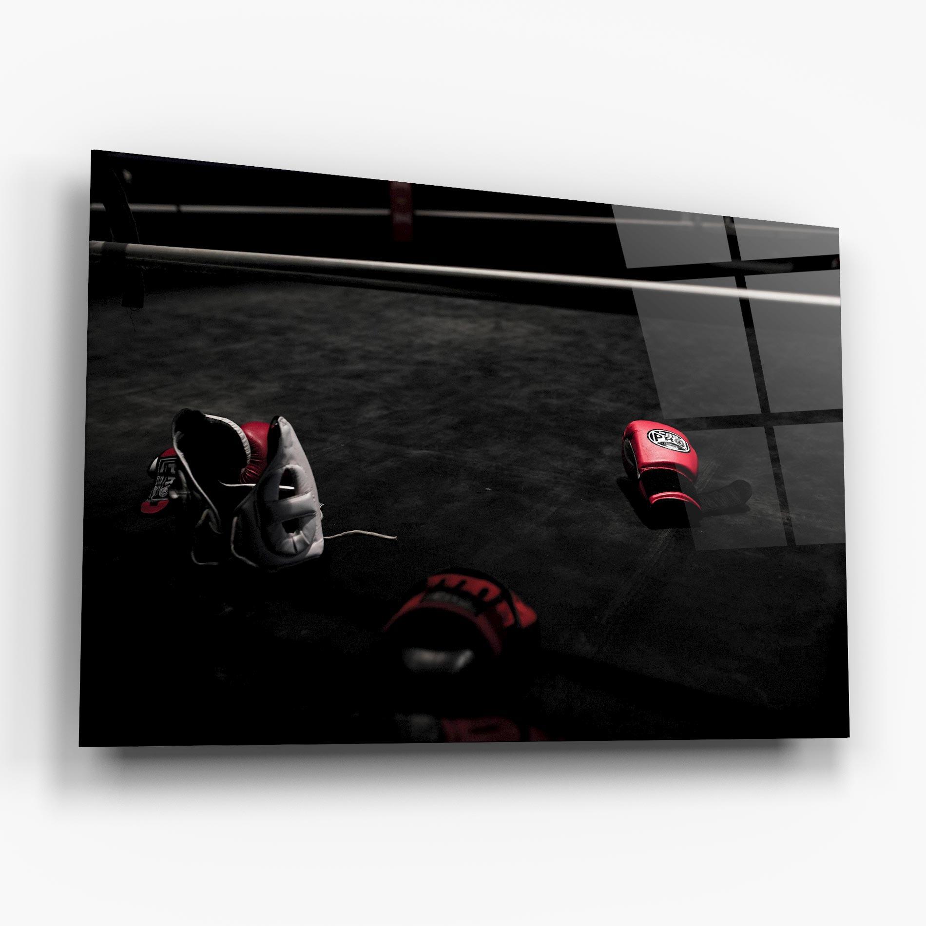 Tablou Sticla Ring Gloves mockup 6