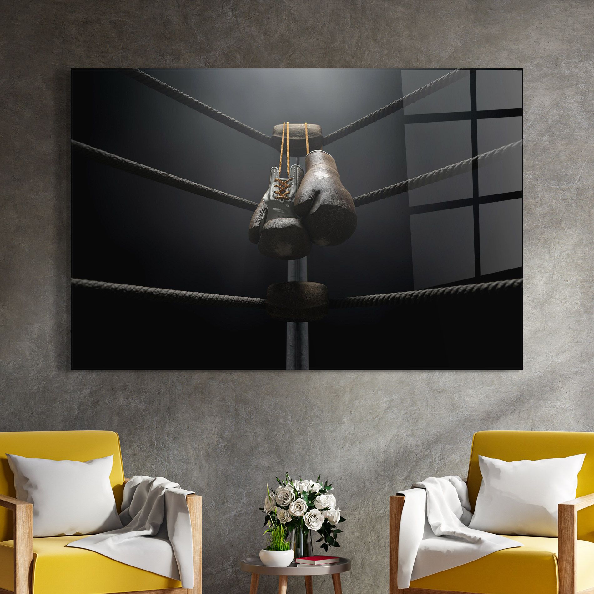 Black Boxing Glove mockup 4