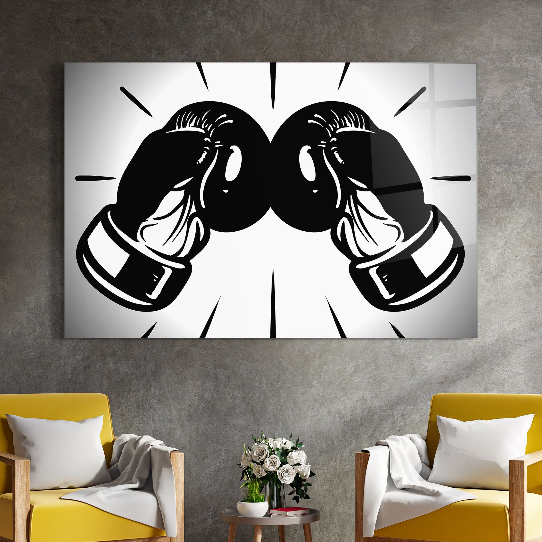 Boxing Gloves Line mockup 4