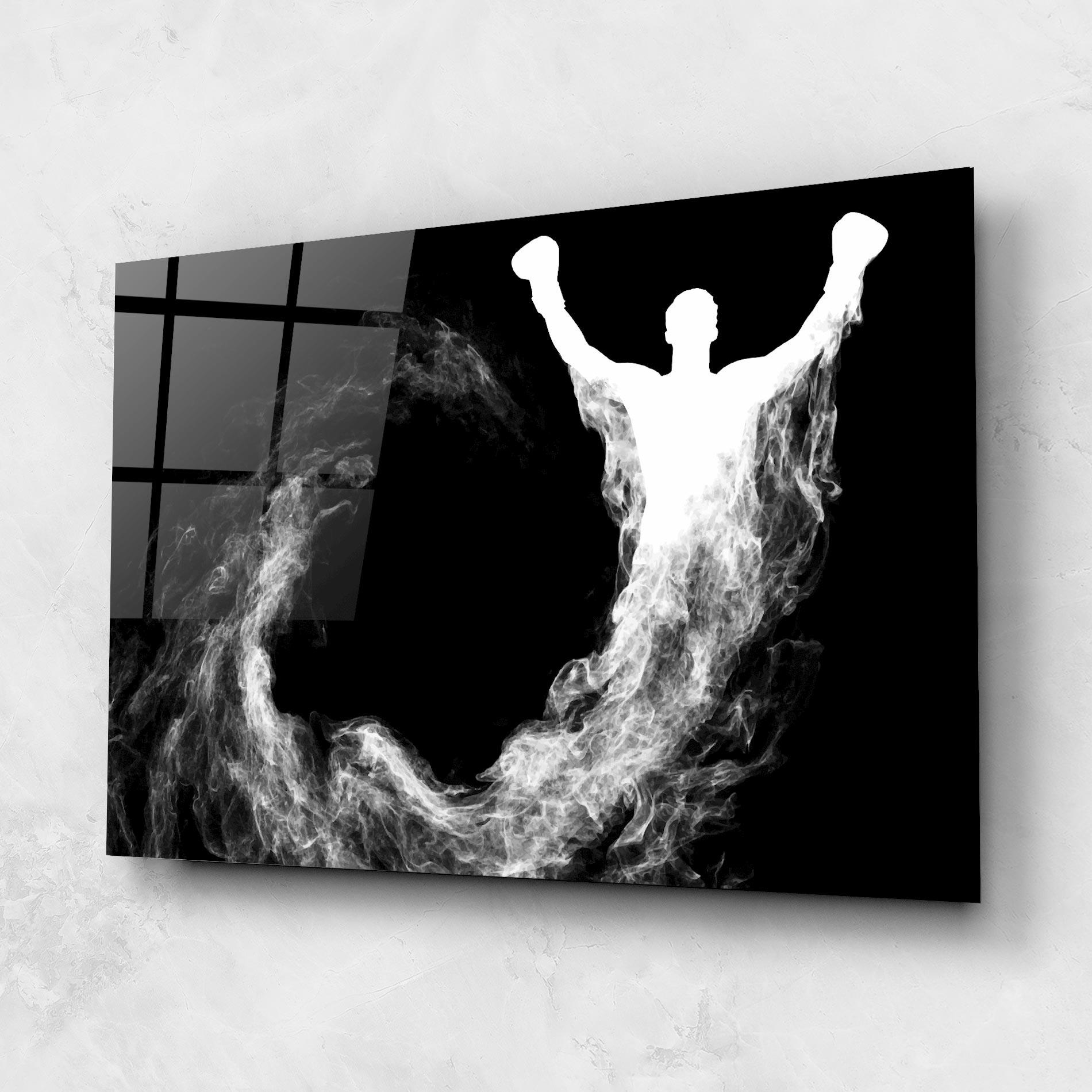 Tablou Sticla Box White Smoke mockup 1