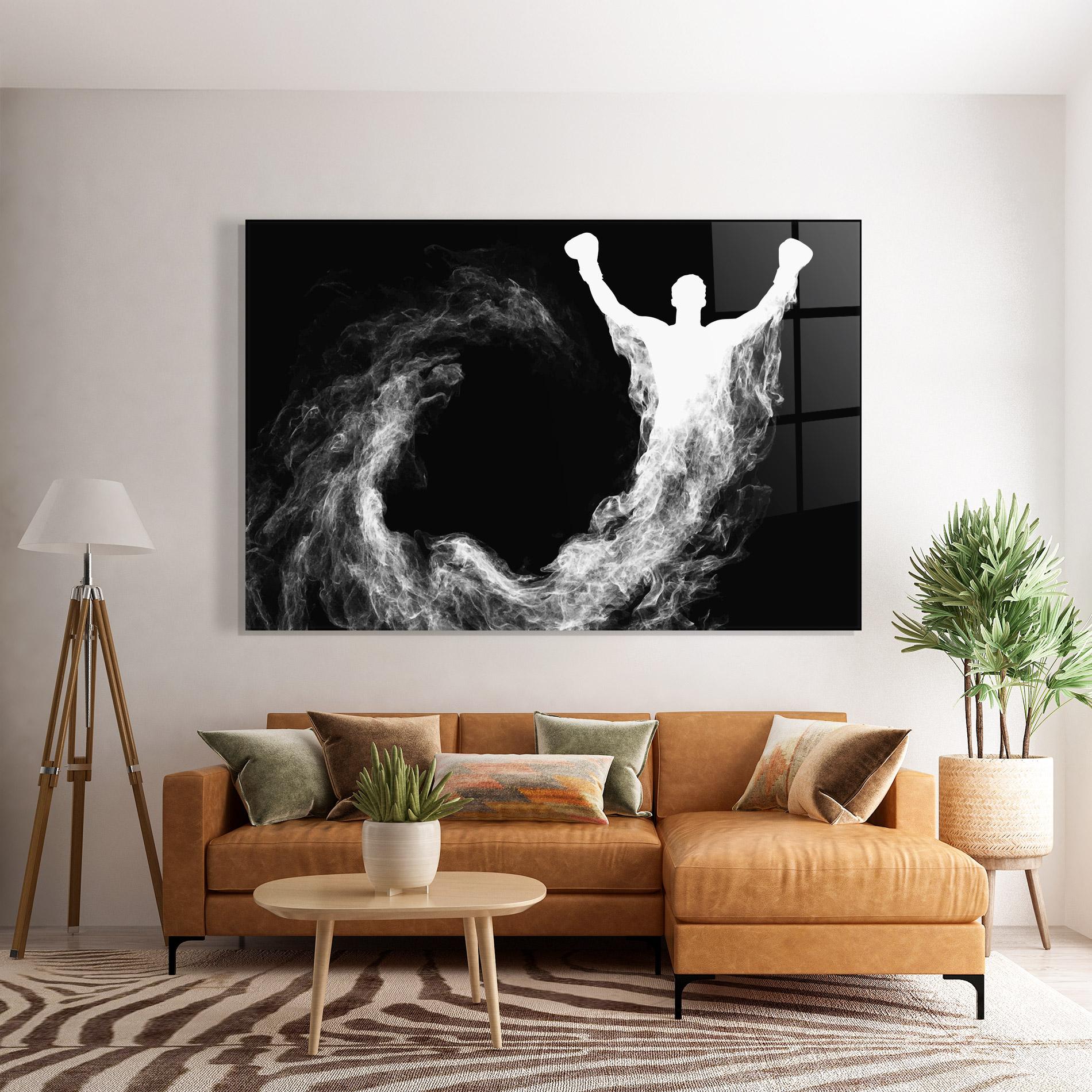 Tablou Sticla Box White Smoke mockup 7