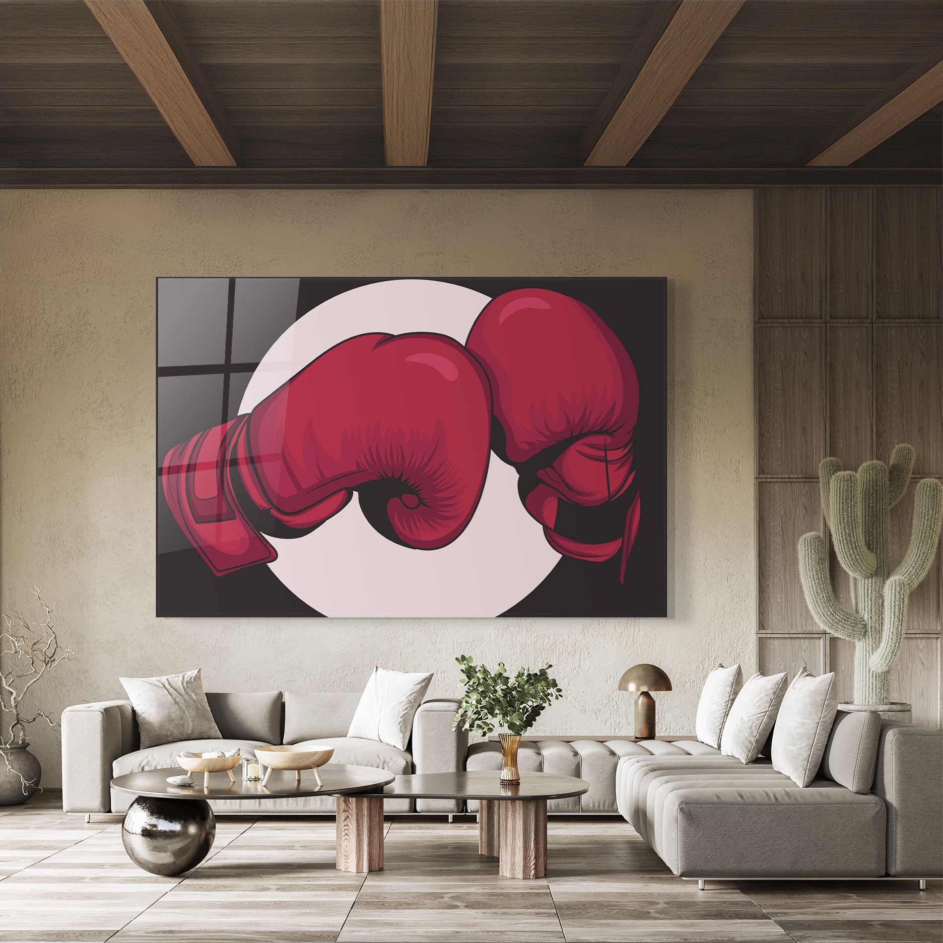 Boxing Cream Circle mockup 8