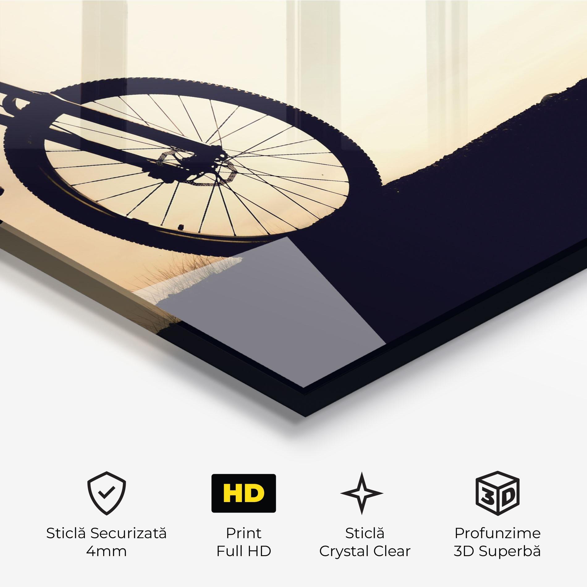 Tablou Sticla Cream Sky Mtb mockup 3