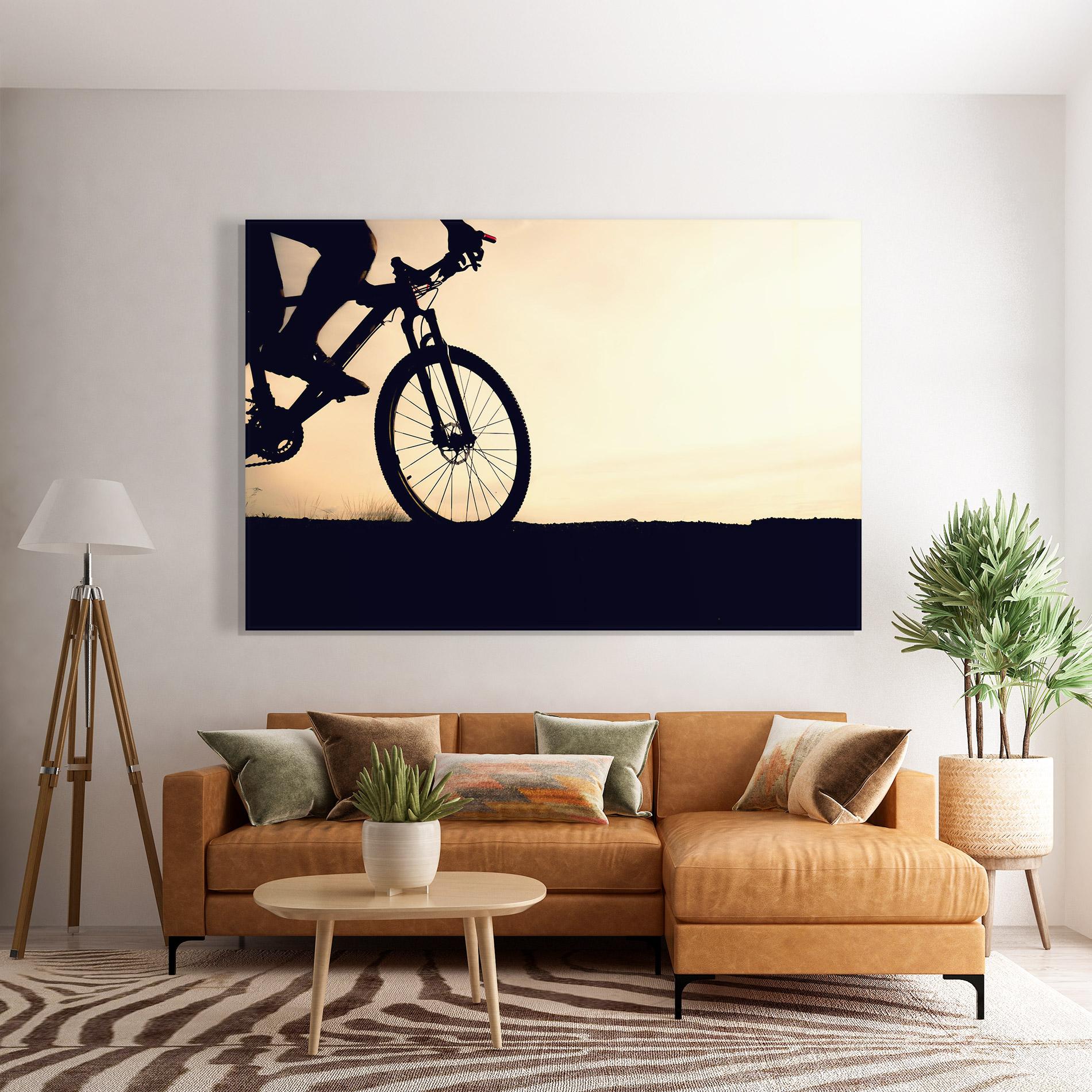Tablou Sticla Cream Sky Mtb mockup 7