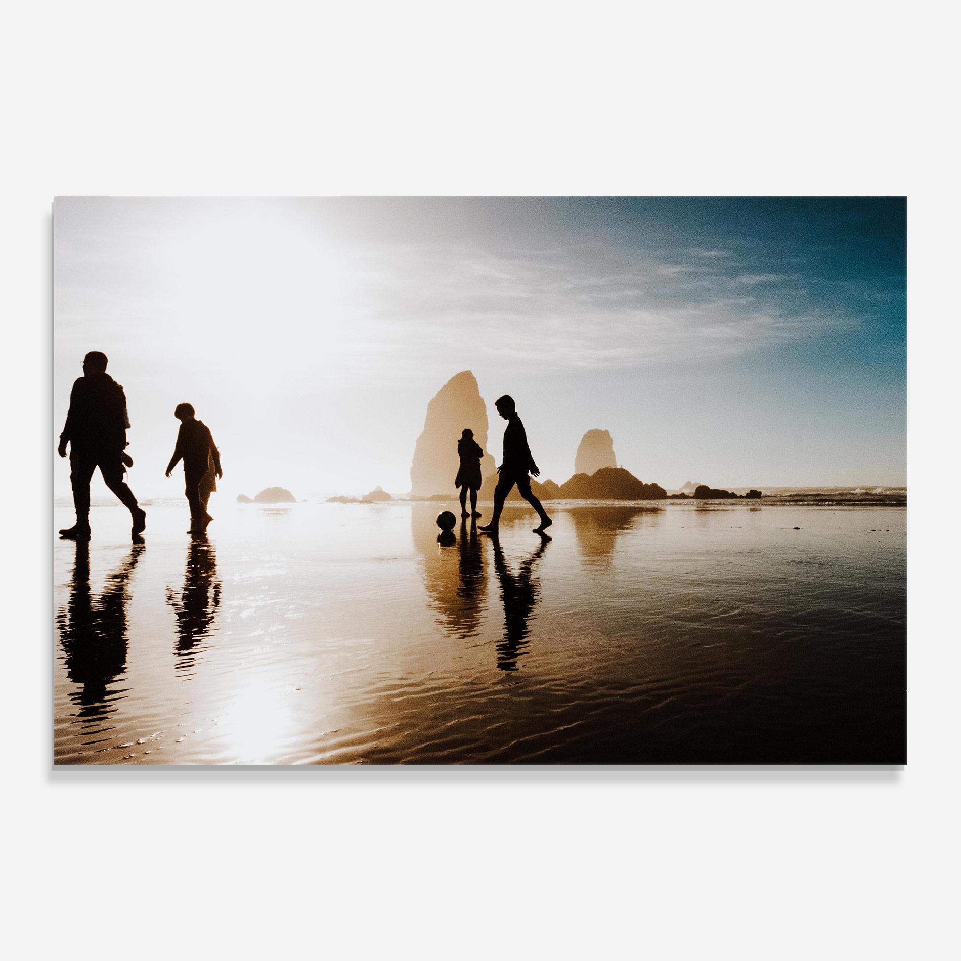 Tablou Sticla Football On Water mockup 0