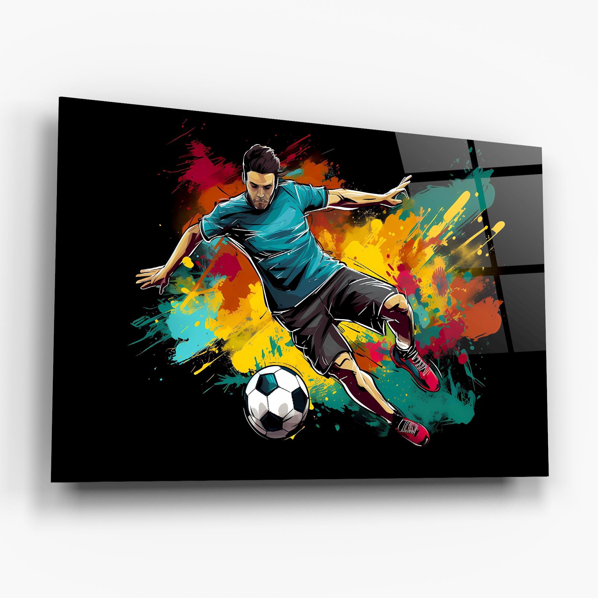 Tablou Sticla Foot Force mockup 6