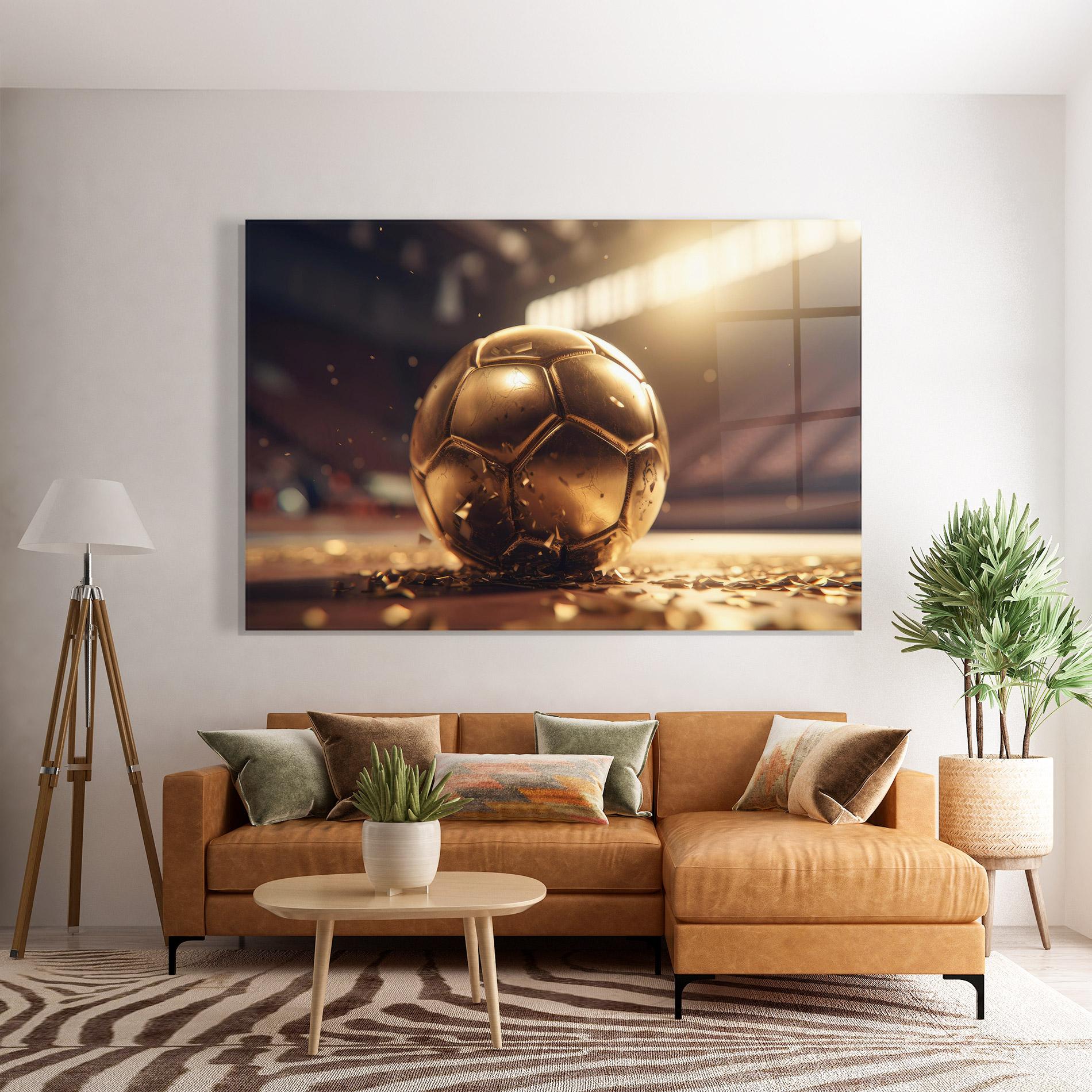 Tablou Sticla Award For Football mockup 7