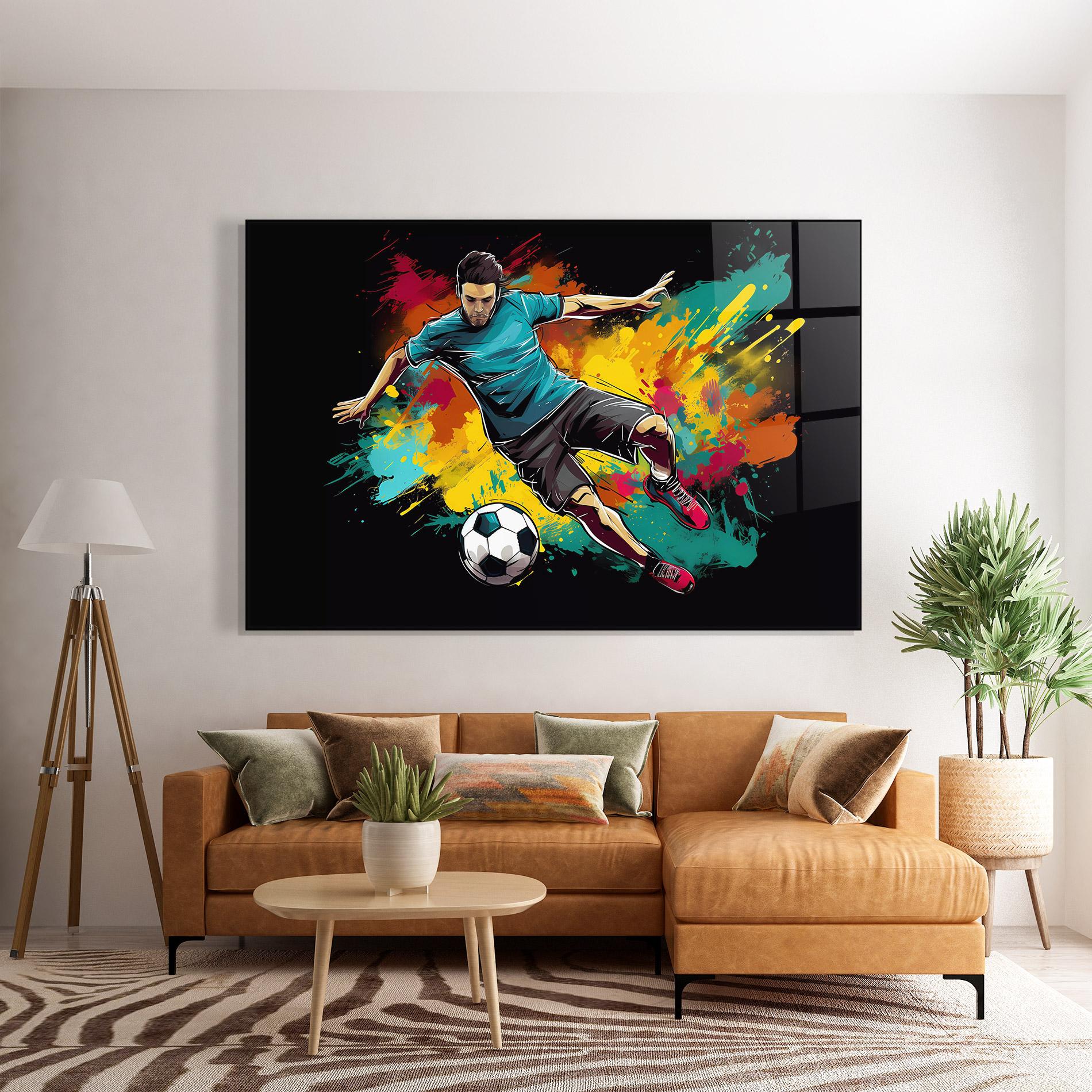 Tablou Sticla Foot Force mockup 7