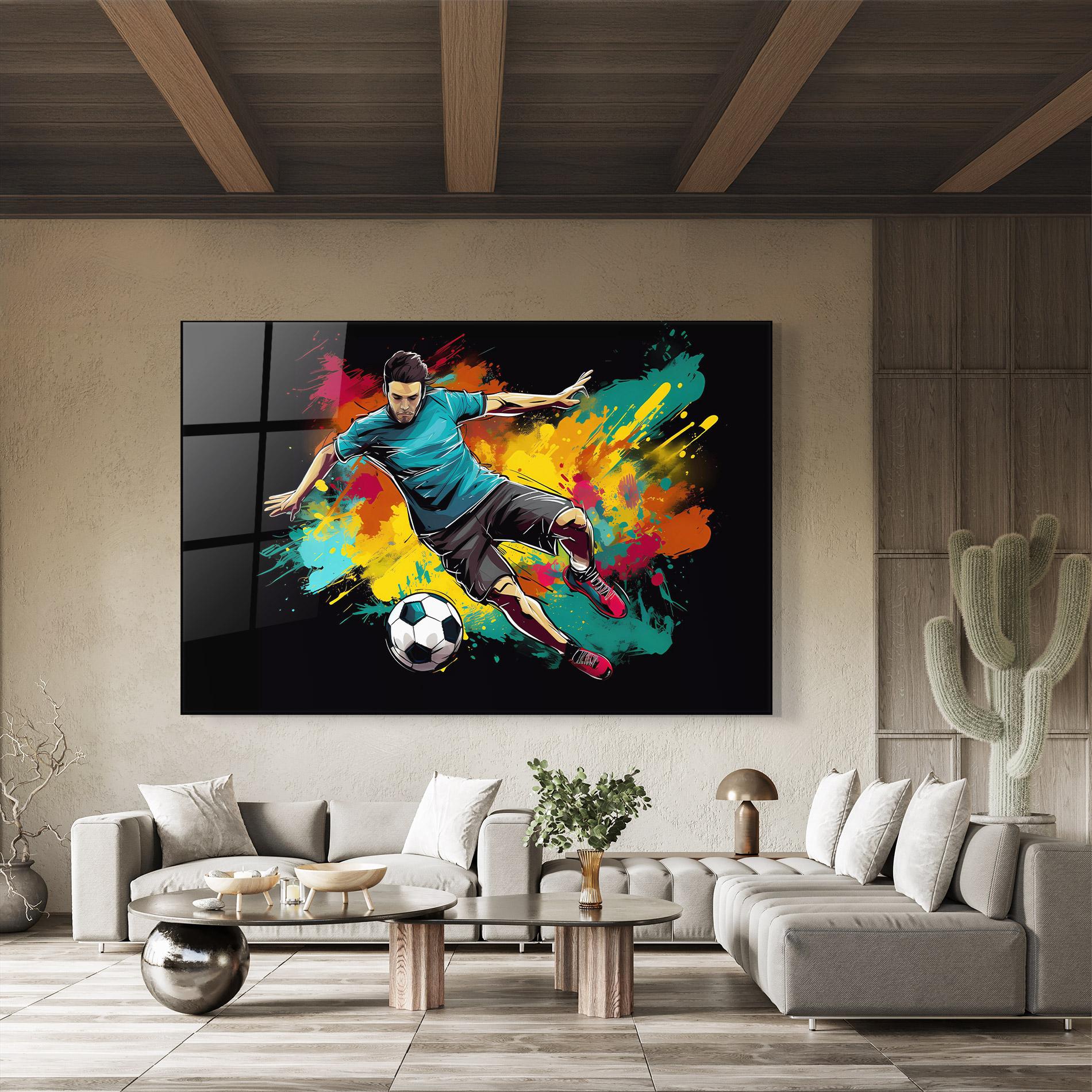 Tablou Sticla Foot Force mockup 8