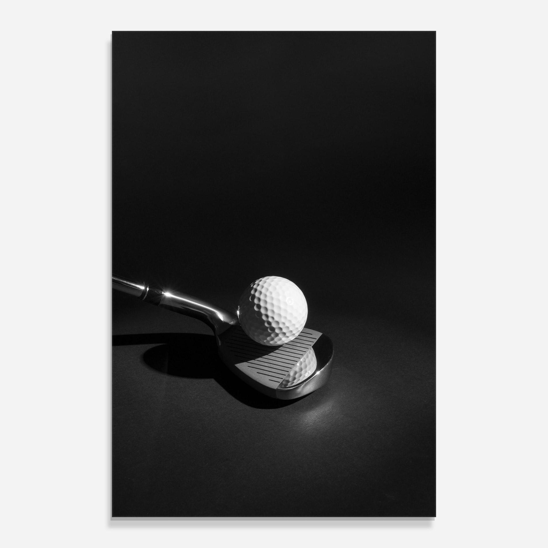 Tablou Sticla Golf Equipment mockup 0