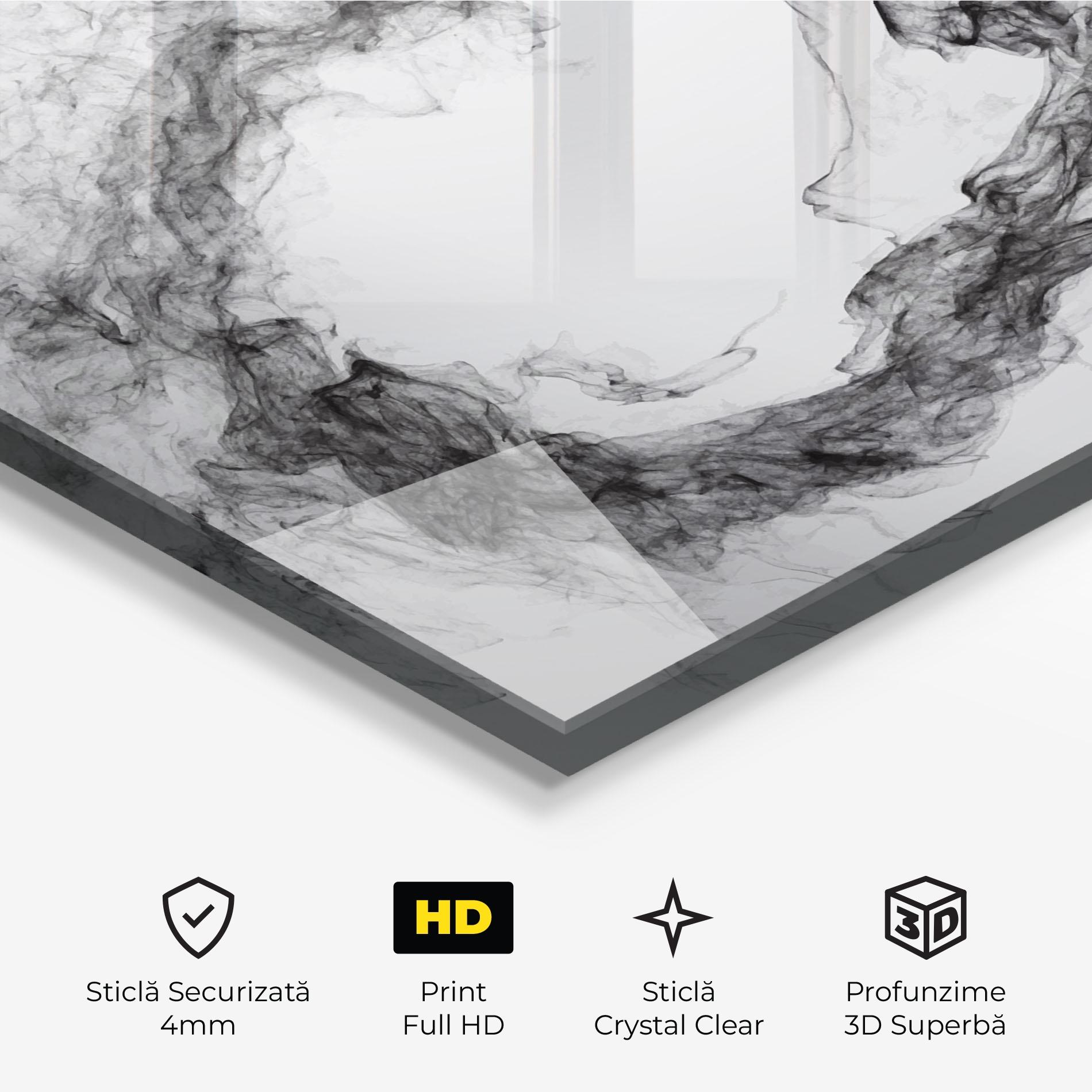 Tablou Sticla Golf Smoke mockup 3