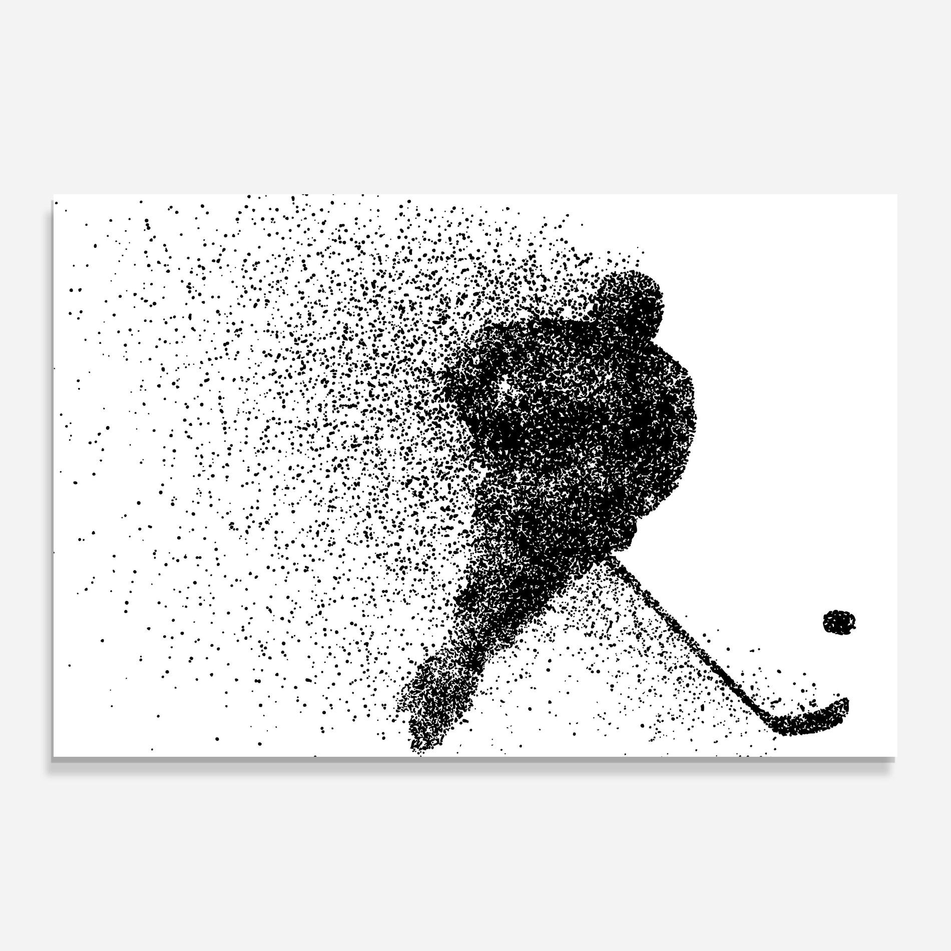 Tablou Sticla Hockey Art mockup 0