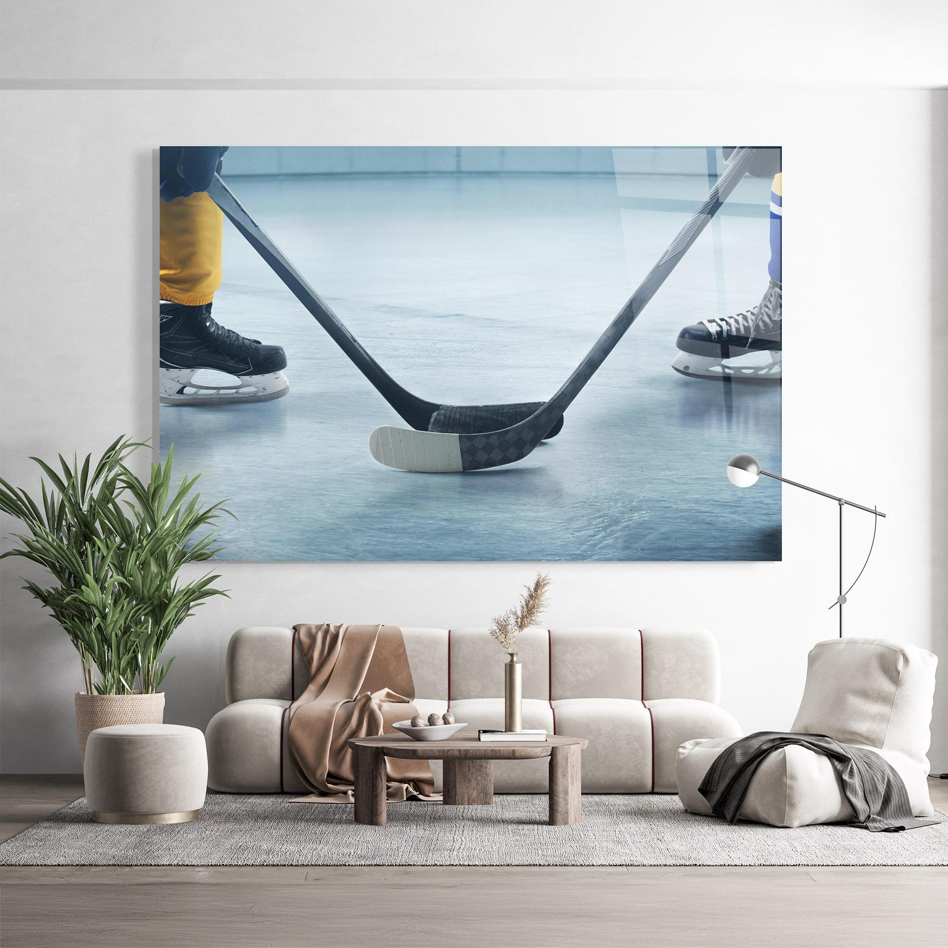 Tablou Sticla Ice Insight mockup 9