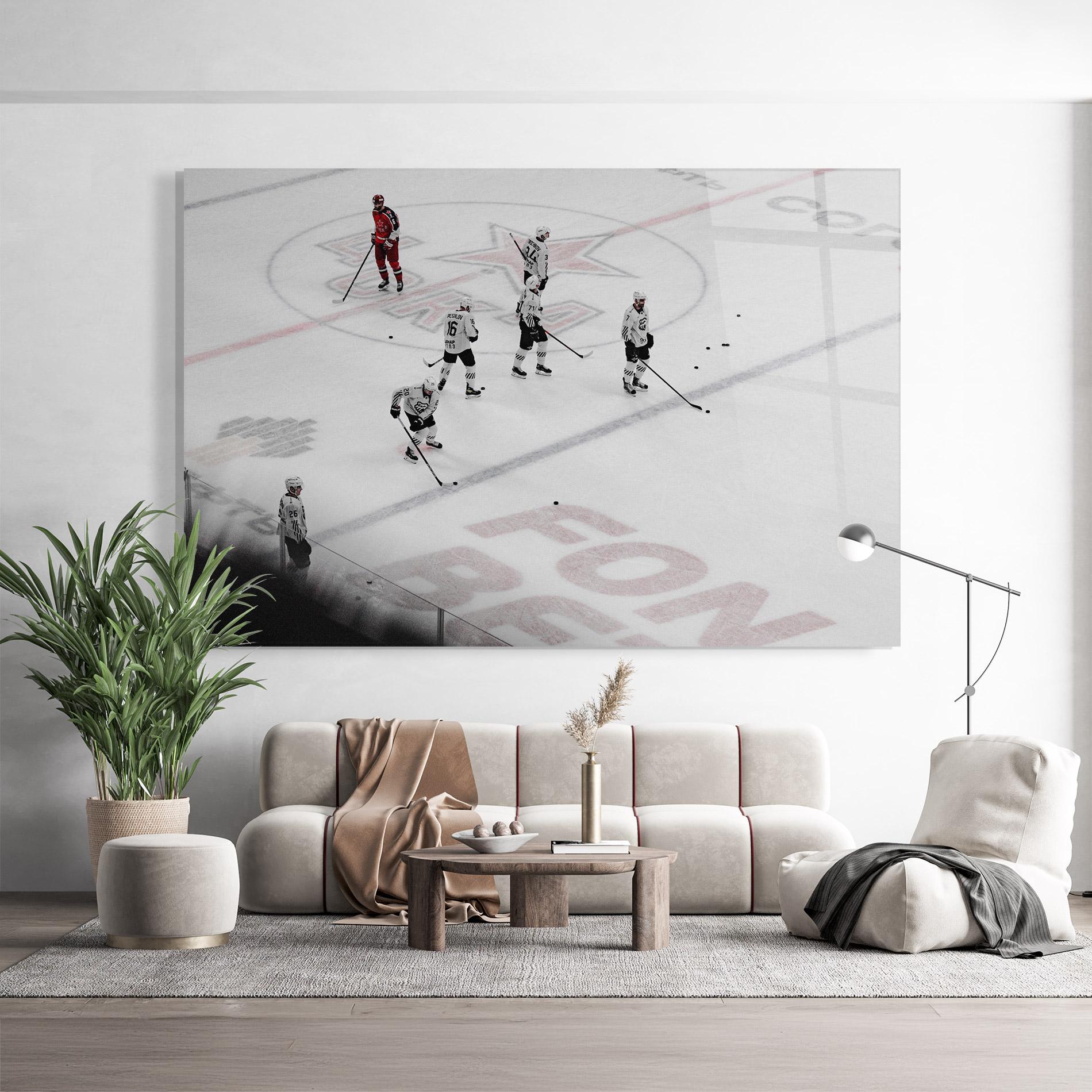 Tablou Sticla Ice Intuition mockup 9