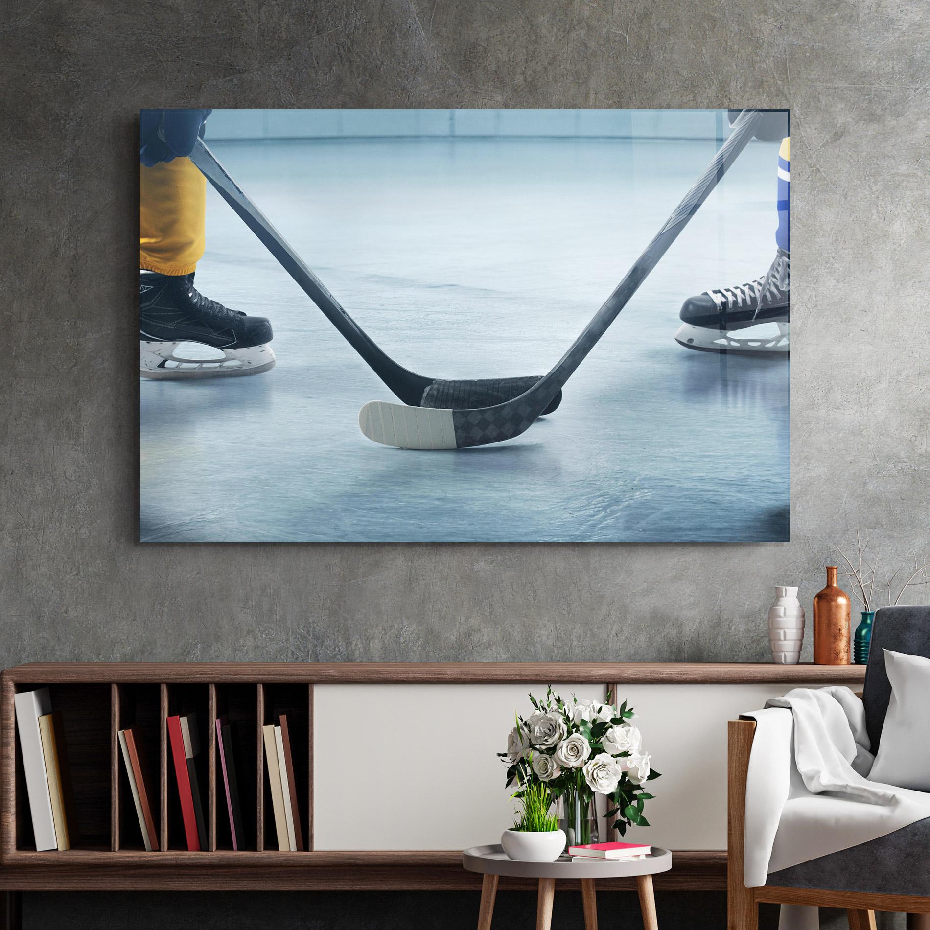 Tablou Sticla Ice Insight mockup 2