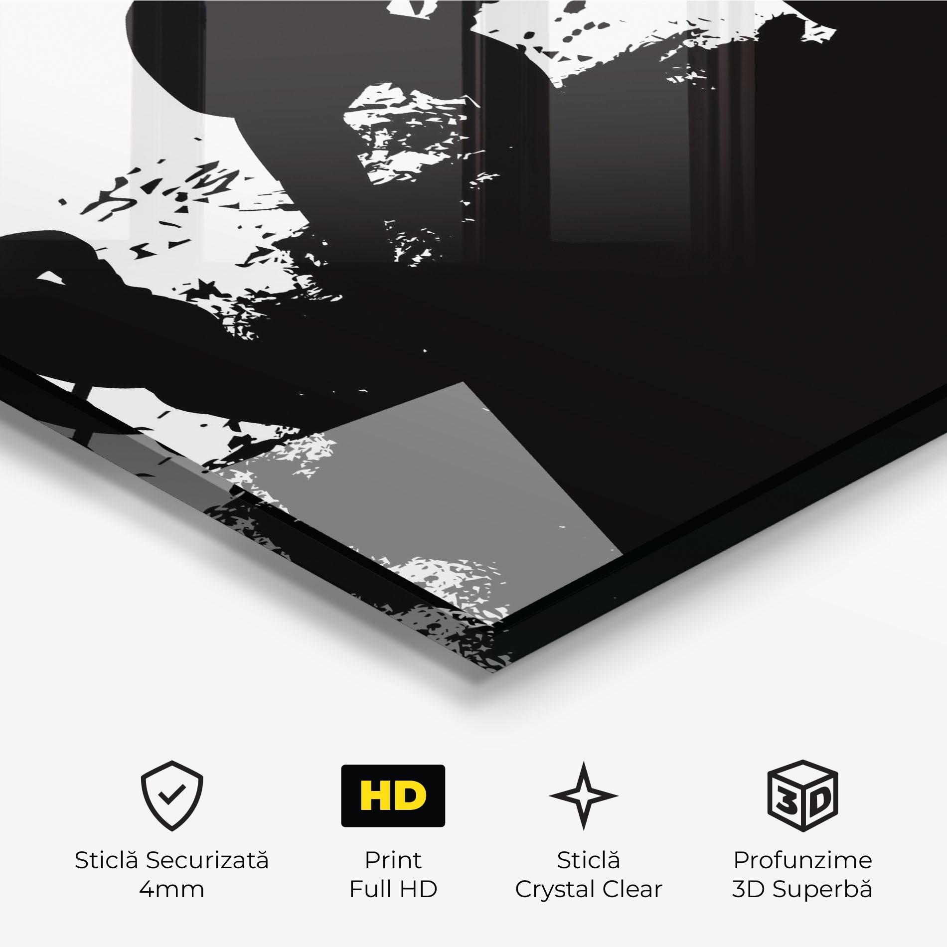 Tablou Sticla Hockey Tree mockup 3