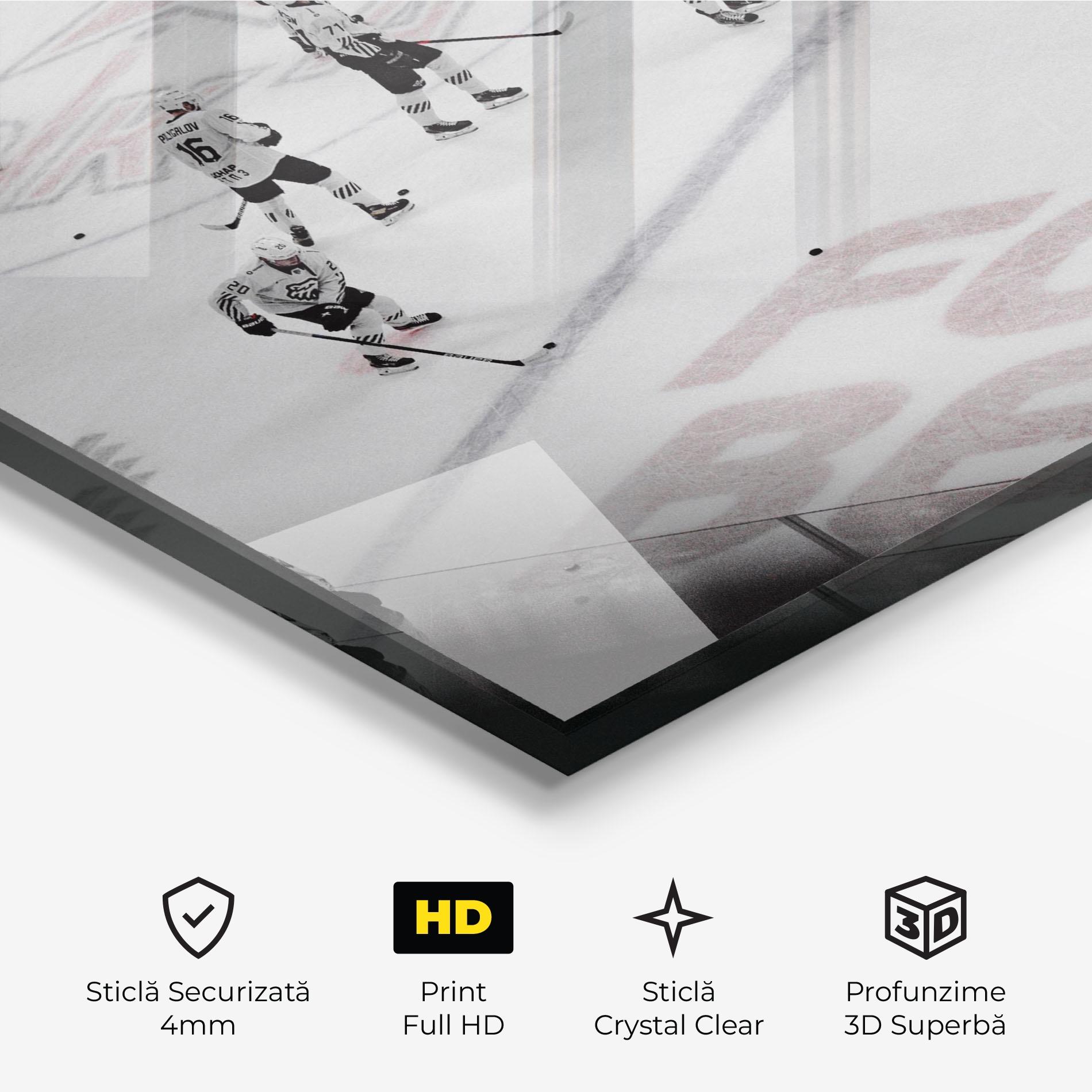 Tablou Sticla Ice Intuition mockup 3