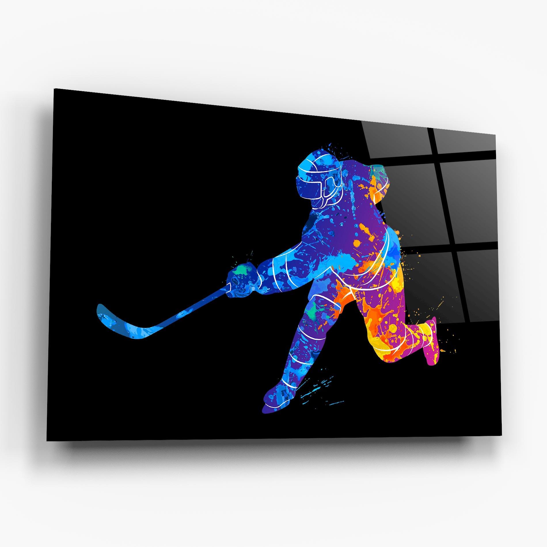 Tablou Sticla Color Mix Art mockup 6