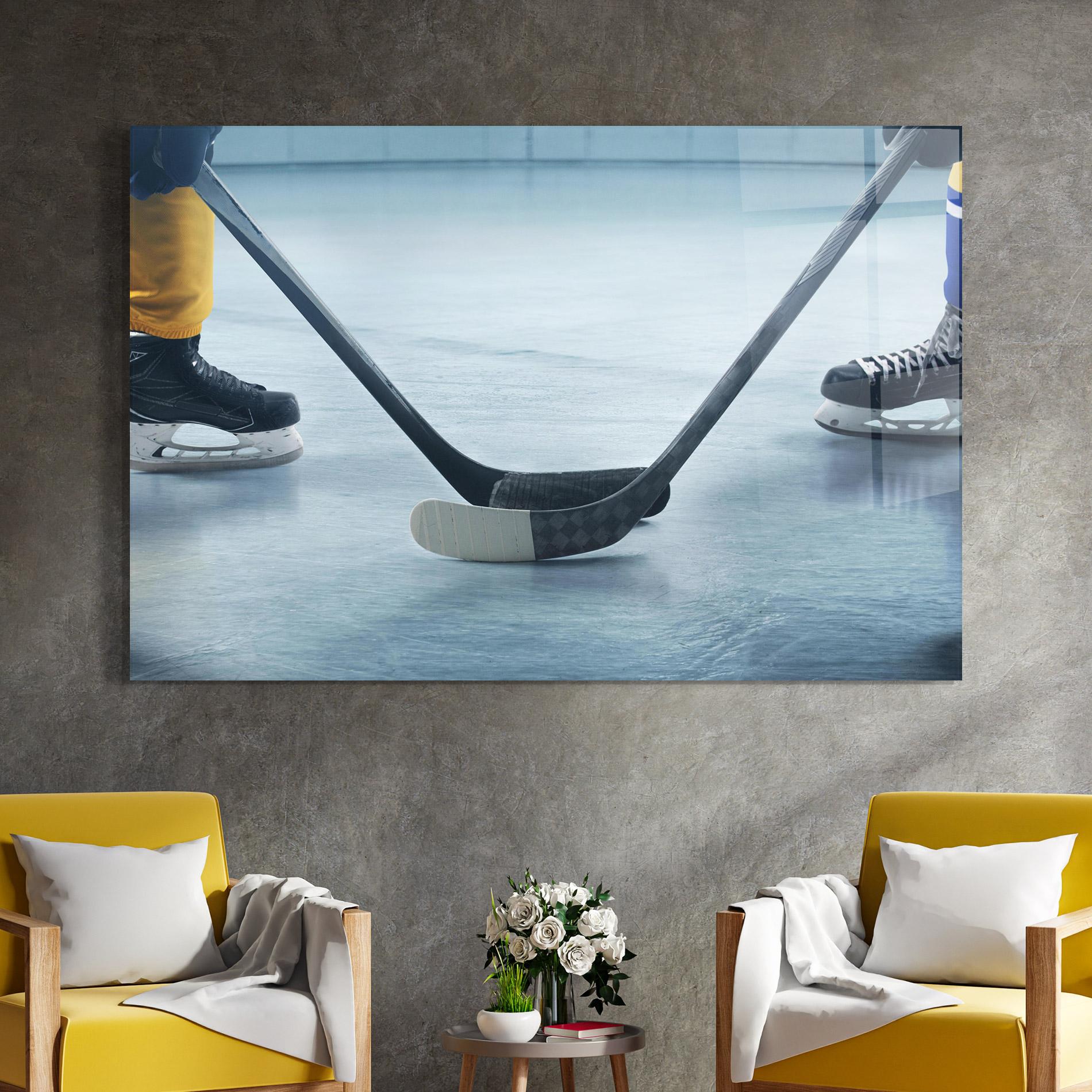 Tablou Sticla Ice Insight mockup 4