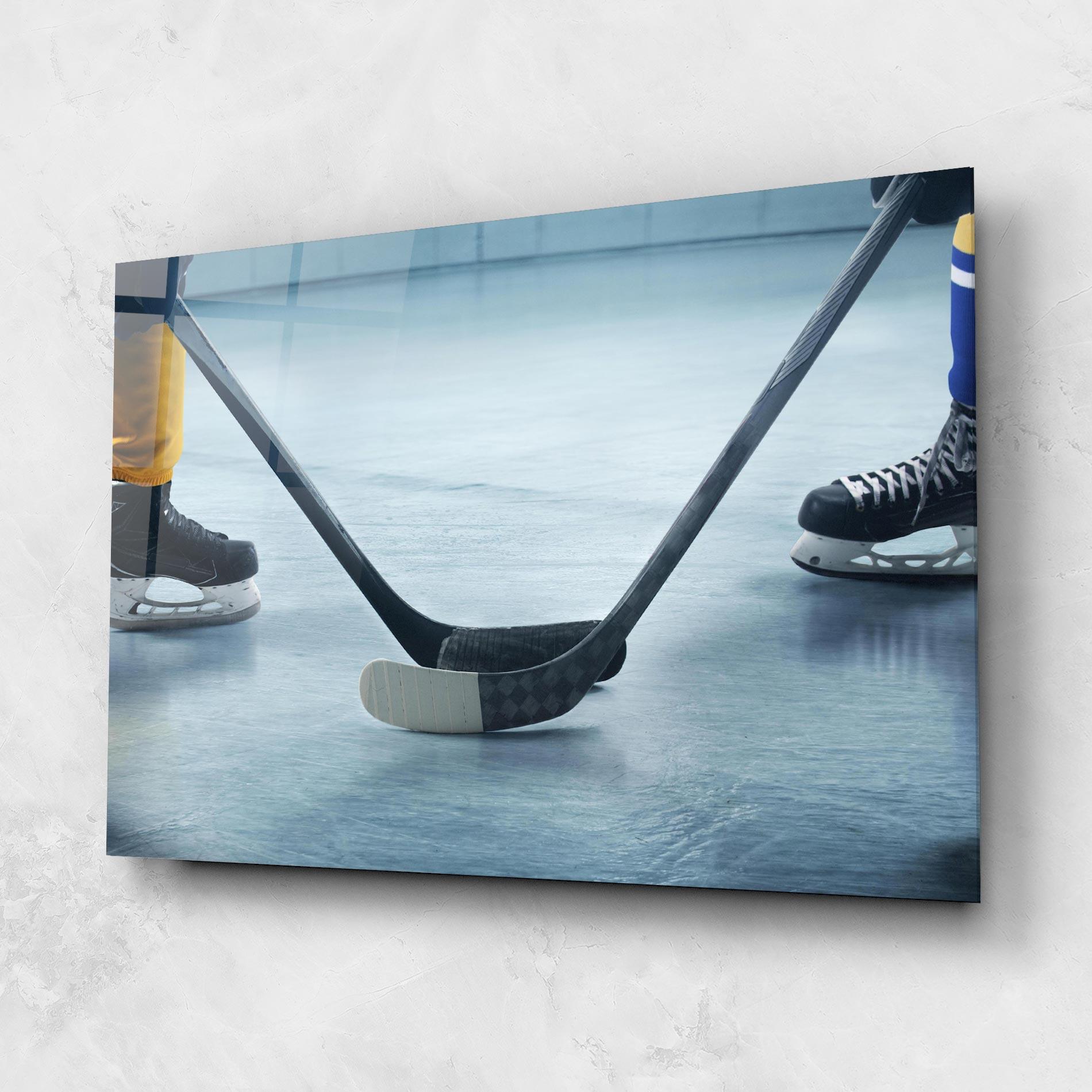 Tablou Sticla Ice Insight mockup 1