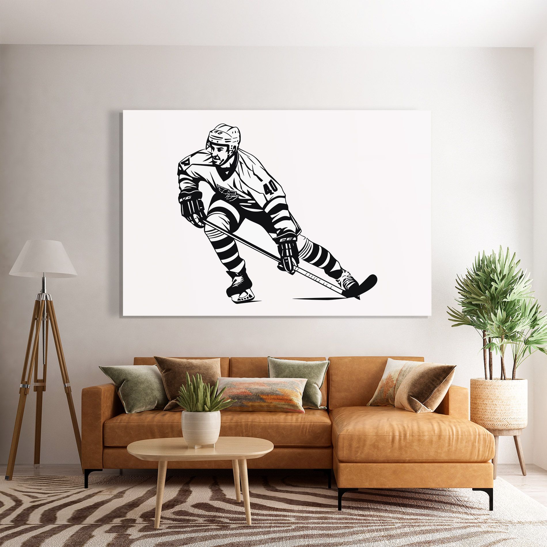 Hockey Player mockup 7
