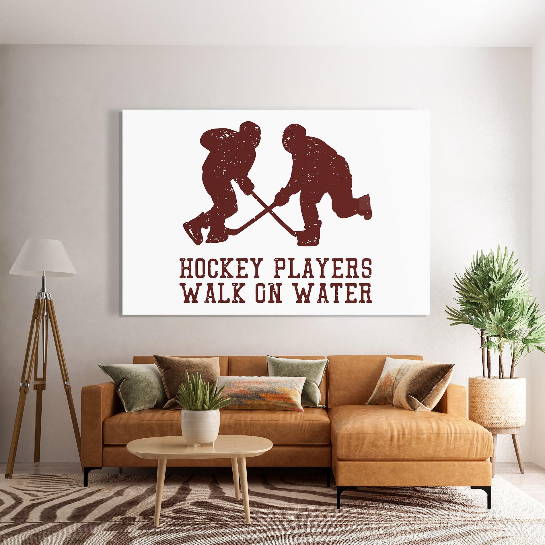 Tablou Sticla Hockey Walk mockup 7