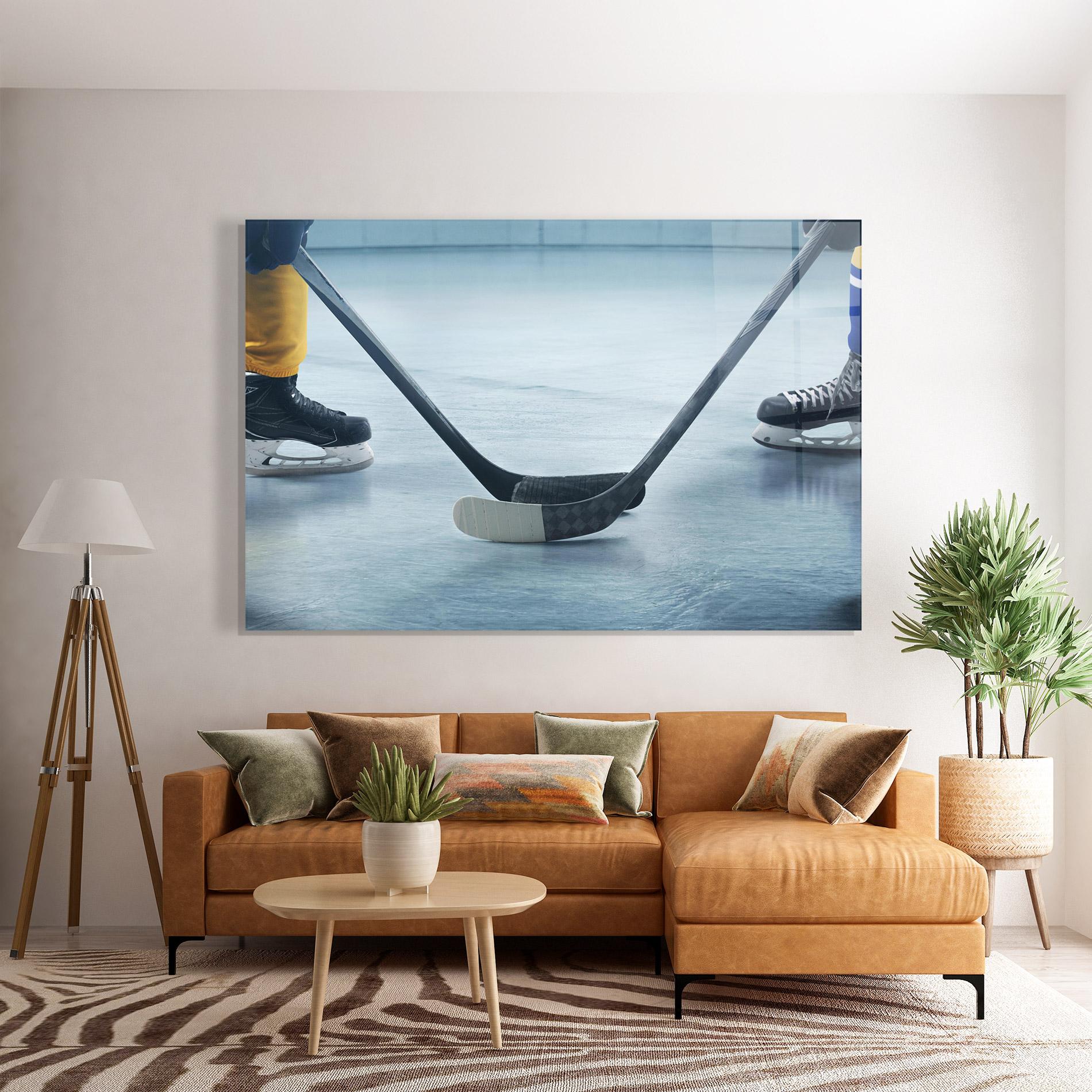 Tablou Sticla Ice Insight mockup 7