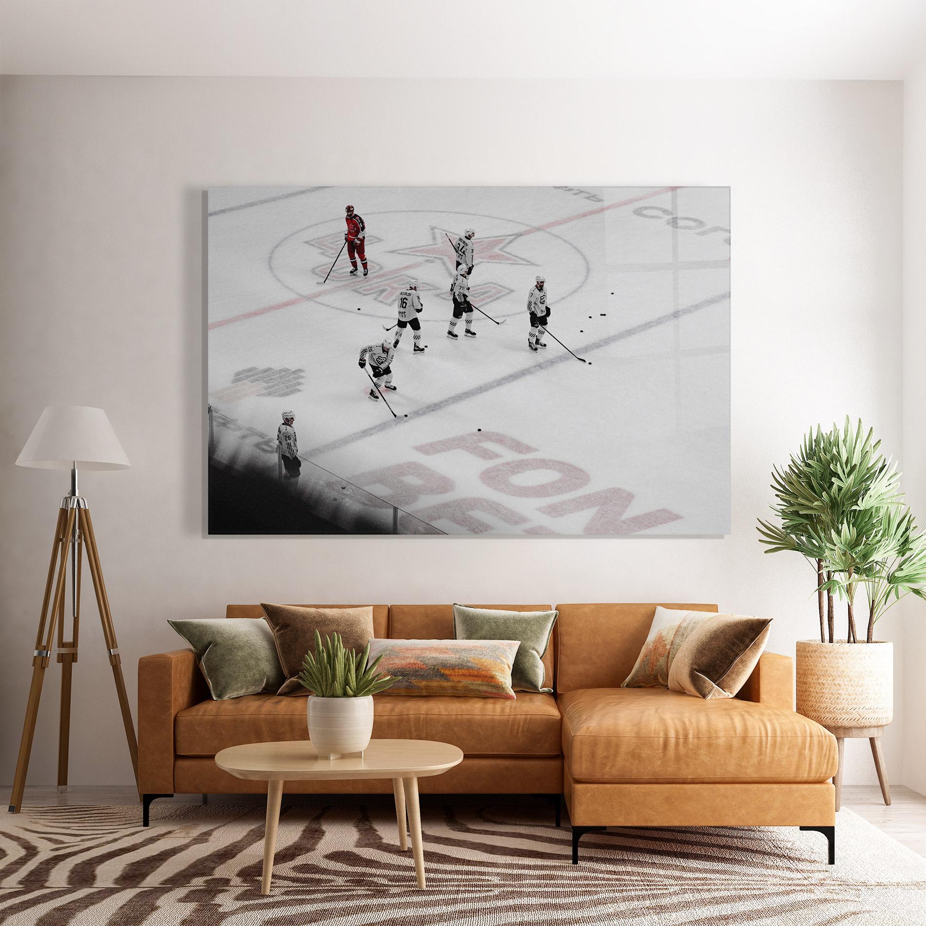 Tablou Sticla Ice Intuition mockup 7