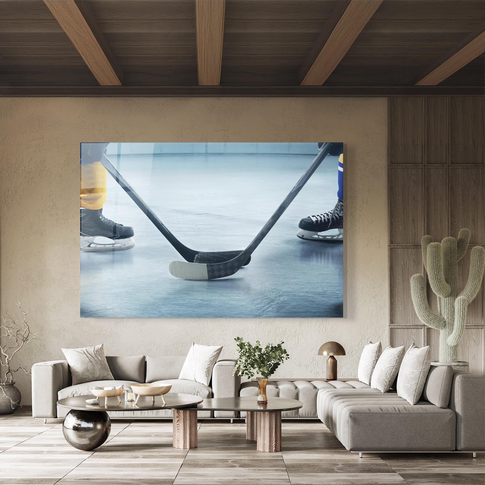 Tablou Sticla Ice Insight mockup 8