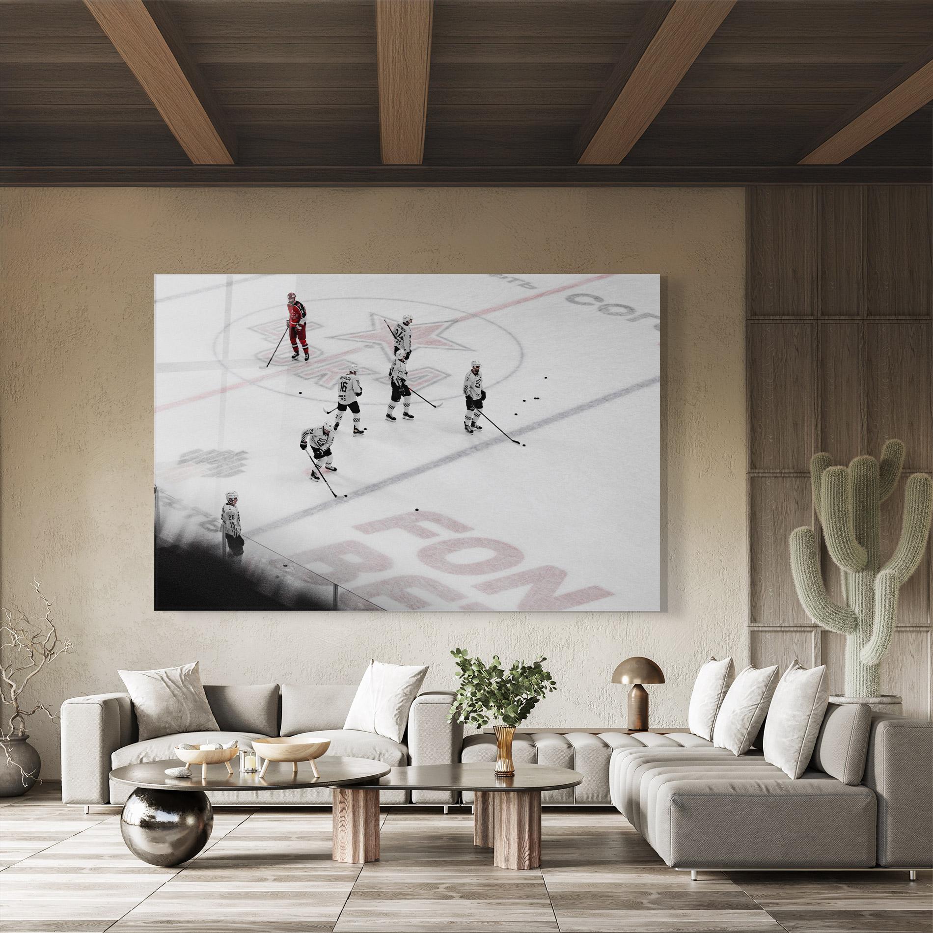 Tablou Sticla Ice Intuition mockup 8