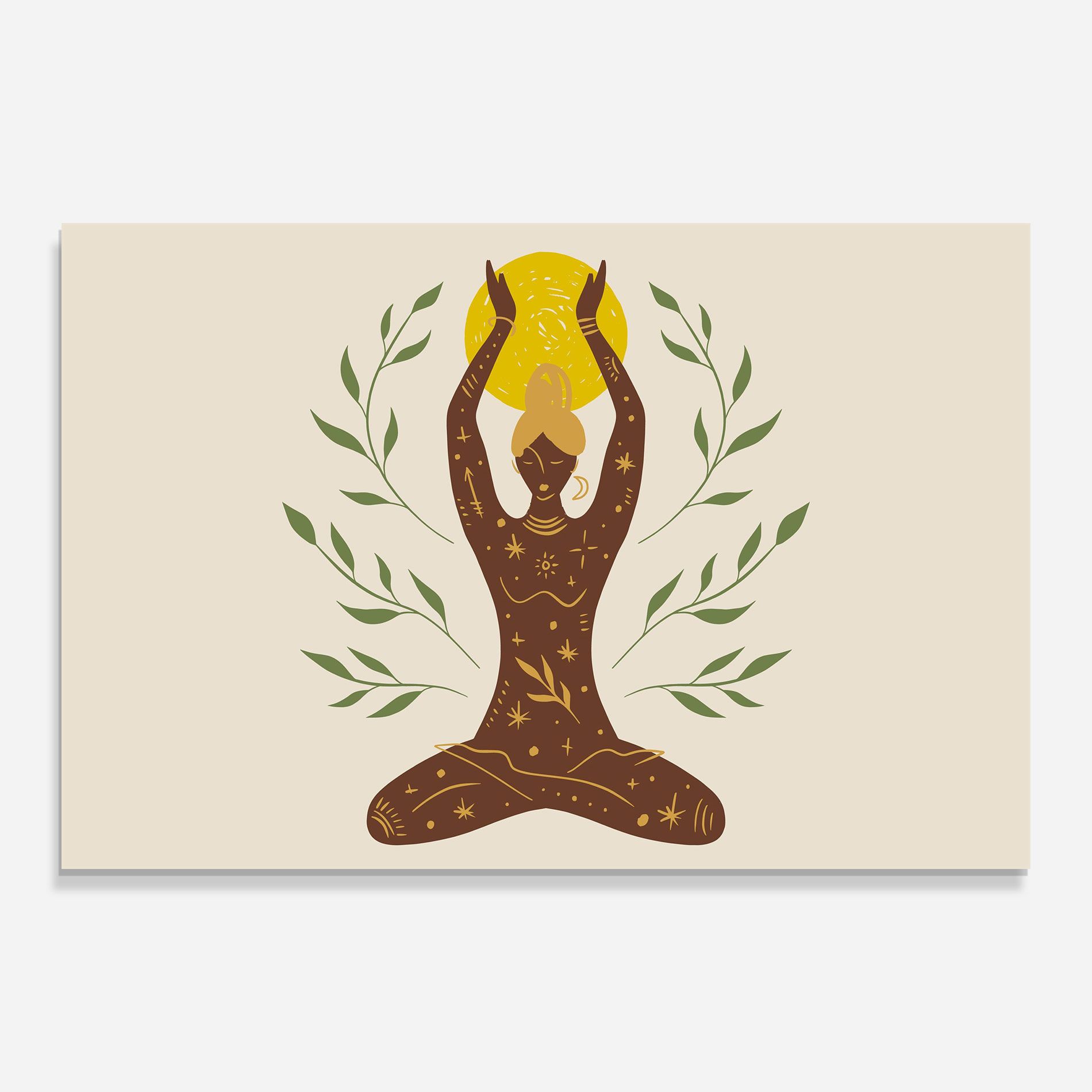 Moon Girl Yoga mockup 0