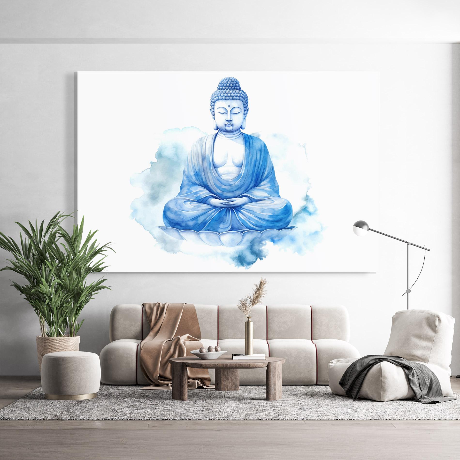 Tablou Sticla Cloud Yoga mockup 9
