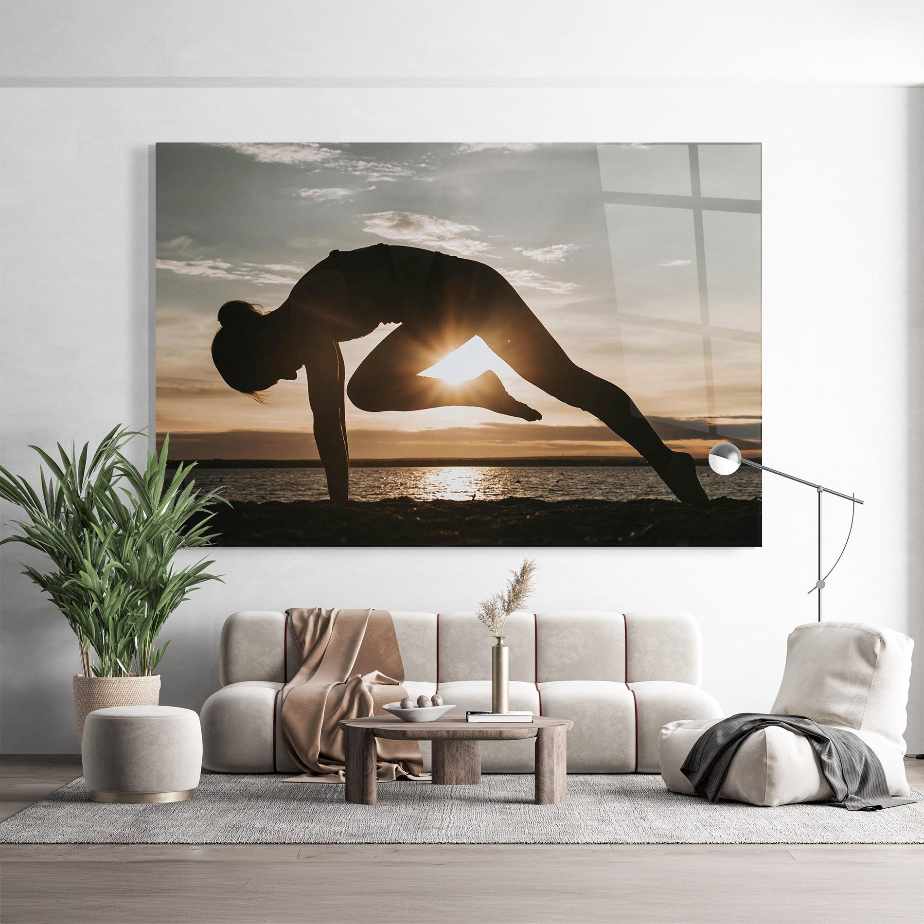 Tablou Sticla Harmony Hush mockup 9