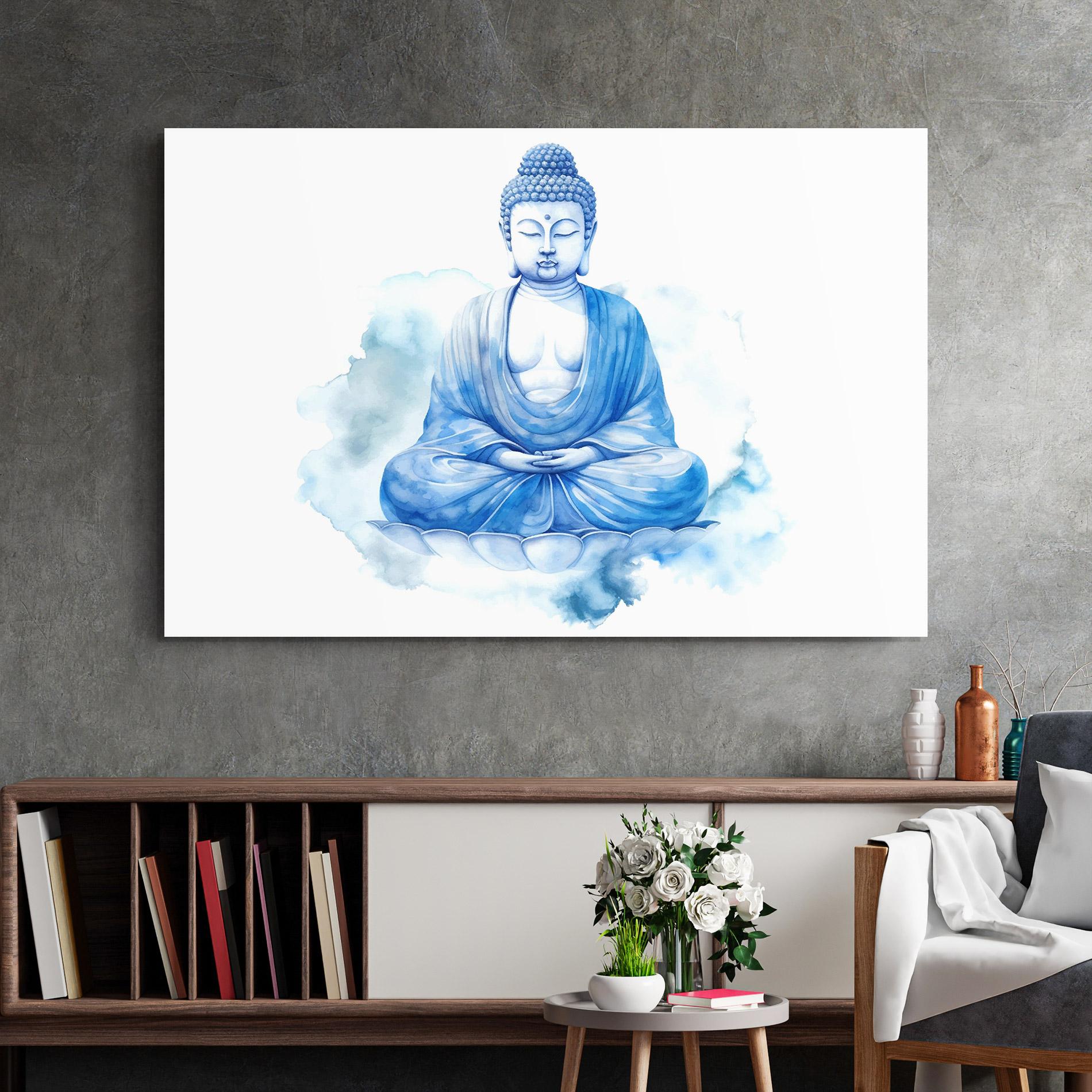 Tablou Sticla Cloud Yoga mockup 2