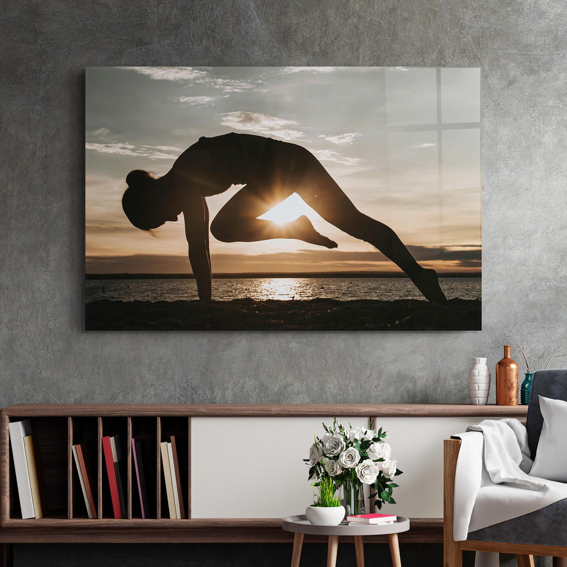 Tablou Sticla Harmony Hush mockup 2