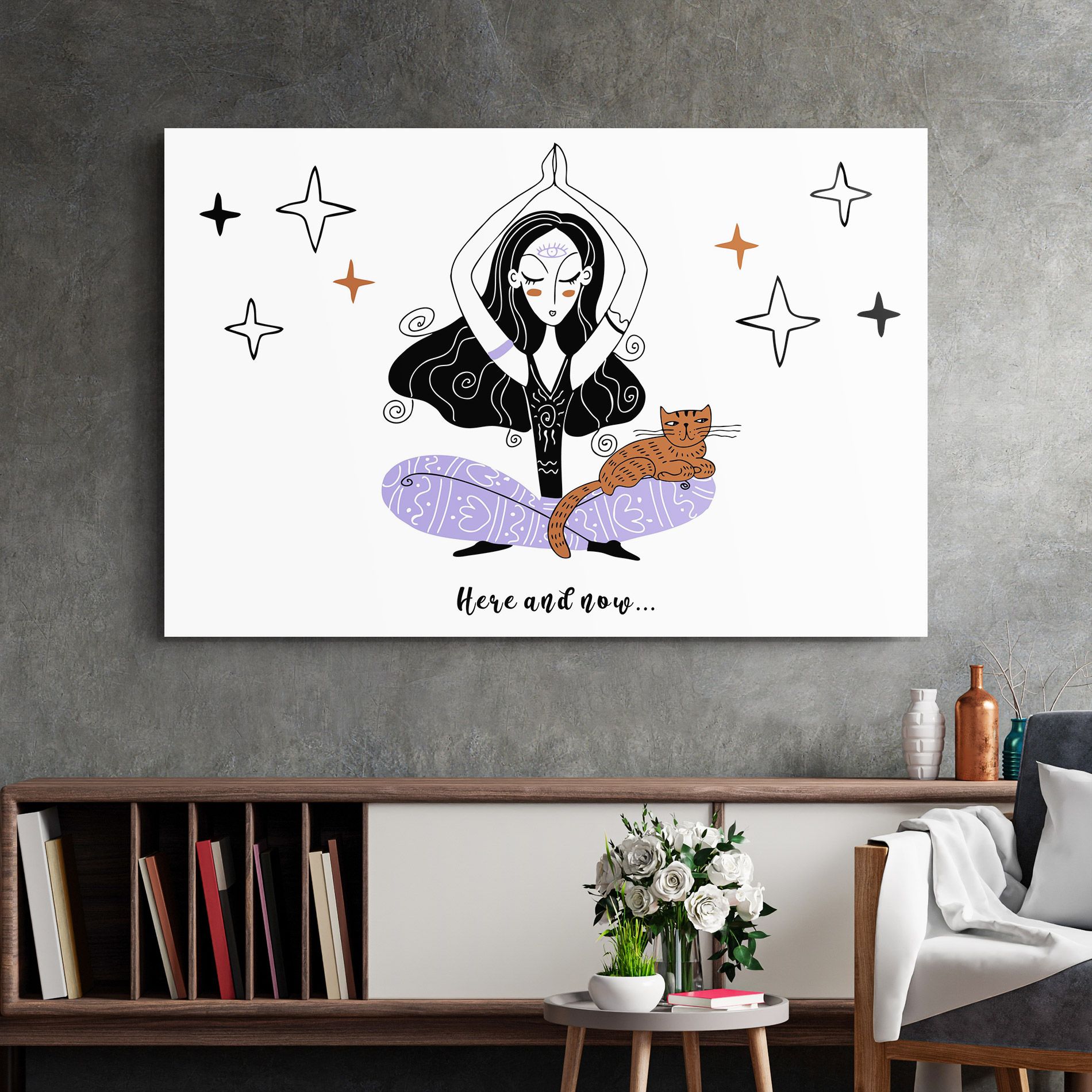 Here And Now mockup 2