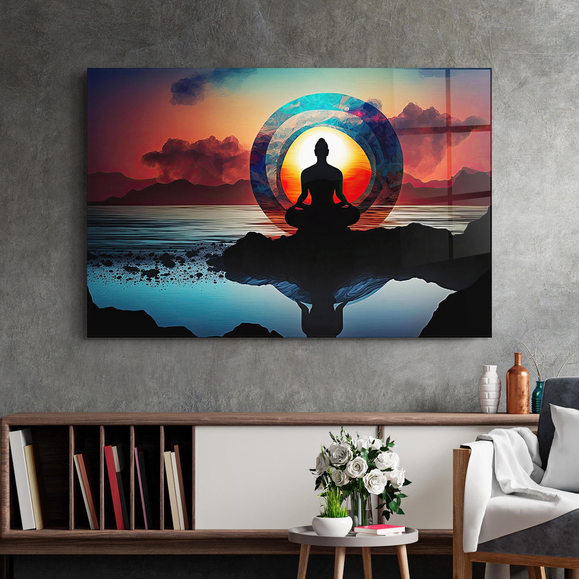 Tablou Sticla Om Orbit mockup 2